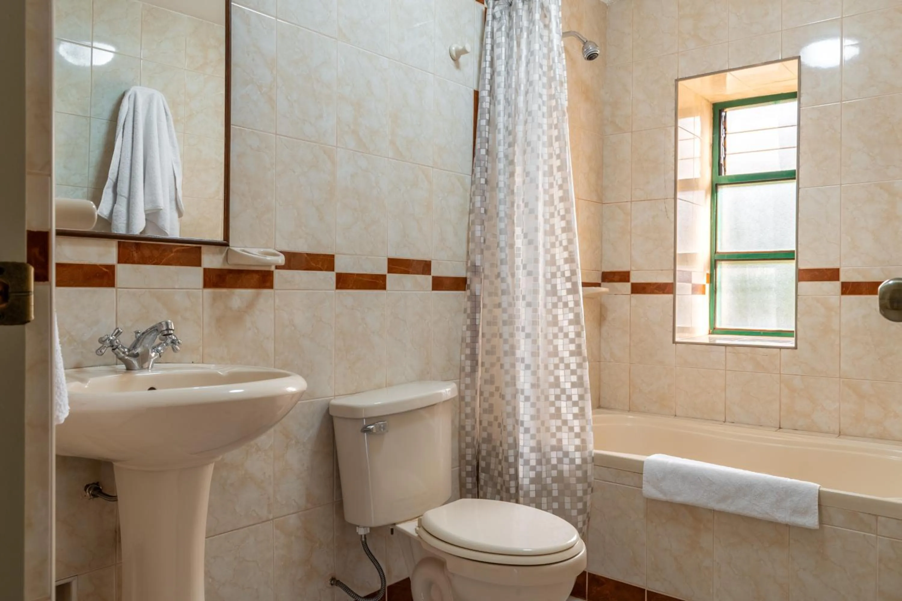 Shower in Hospedaje La Florida