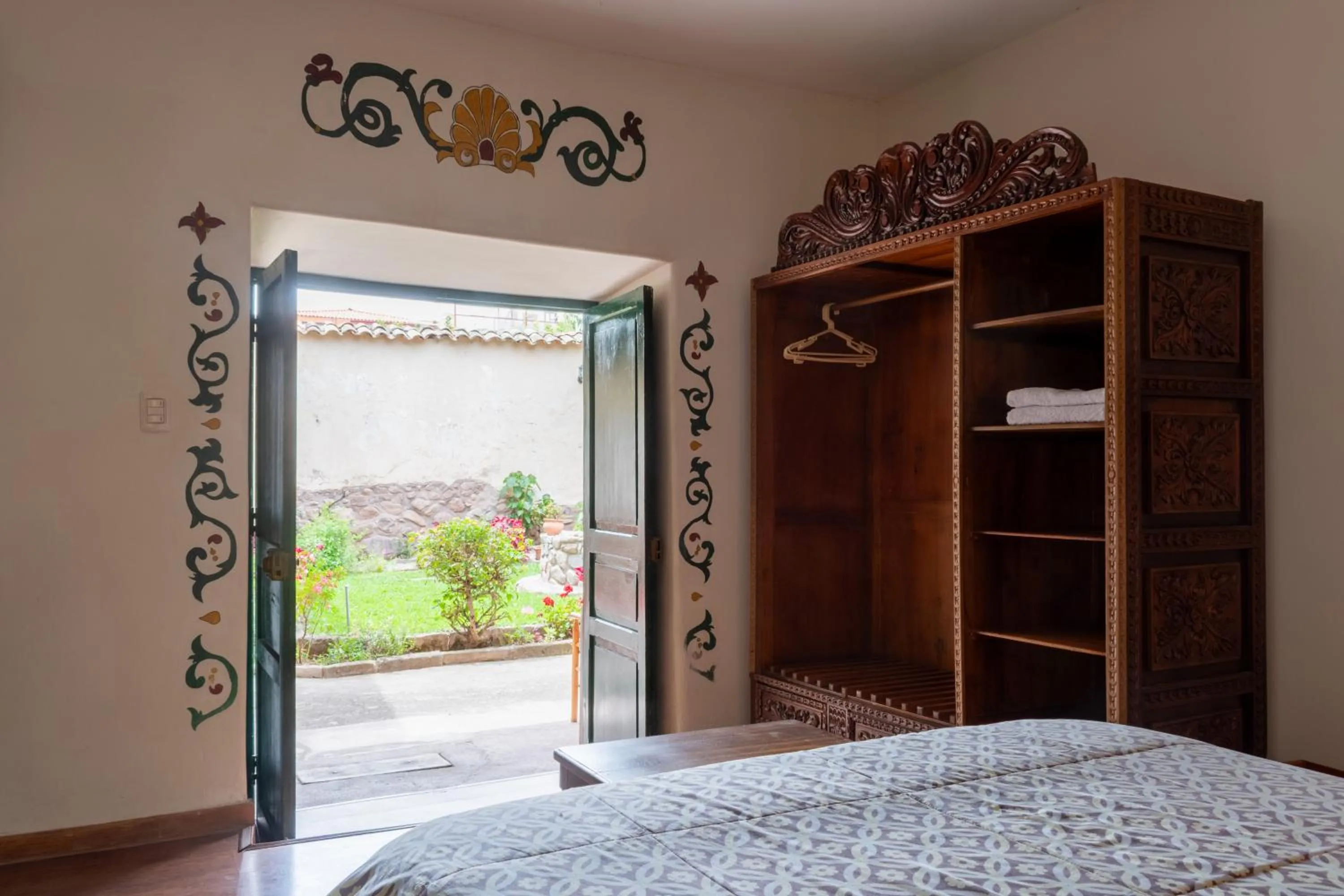 Bedroom, Bed in Hospedaje La Florida