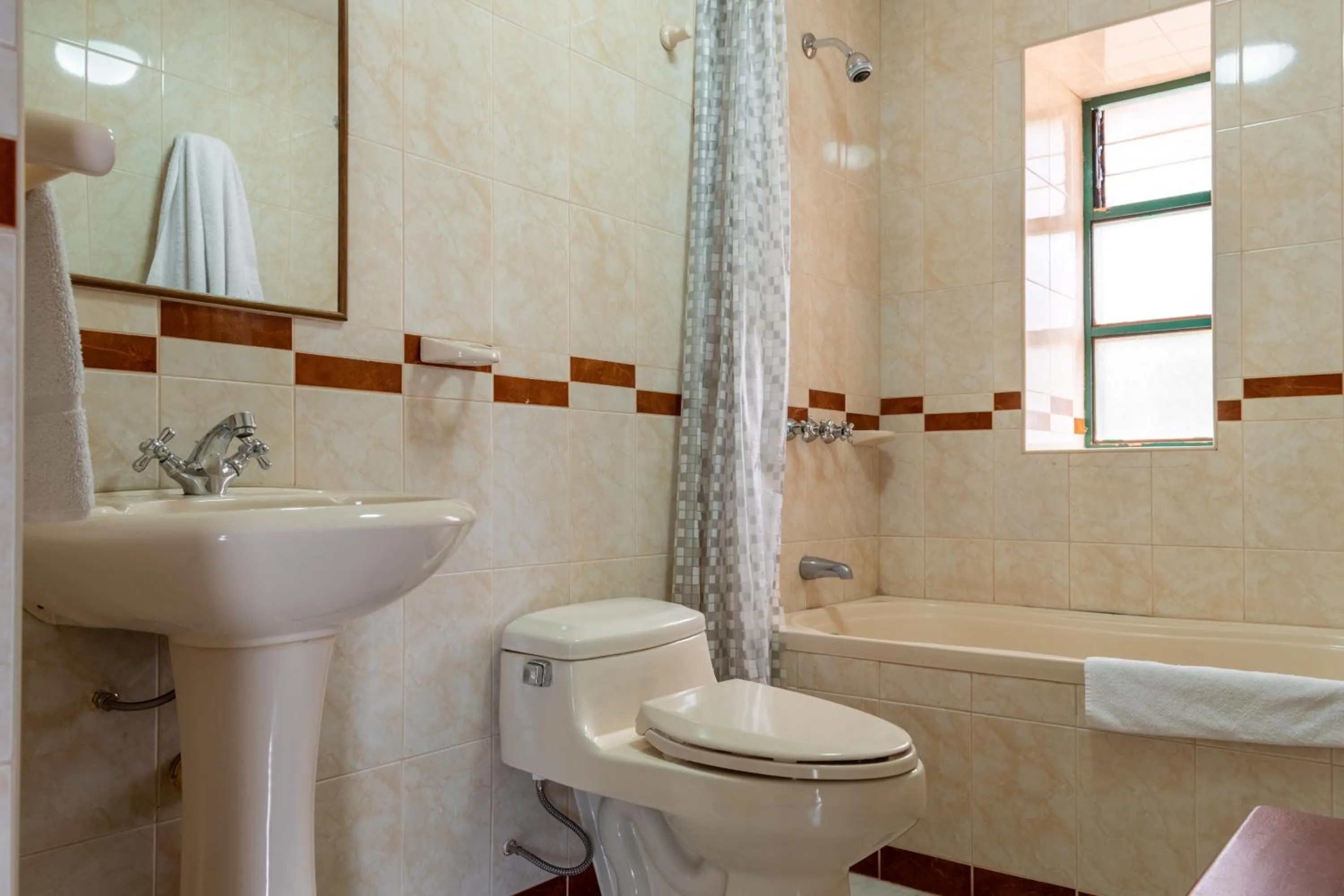 Shower in Hospedaje La Florida