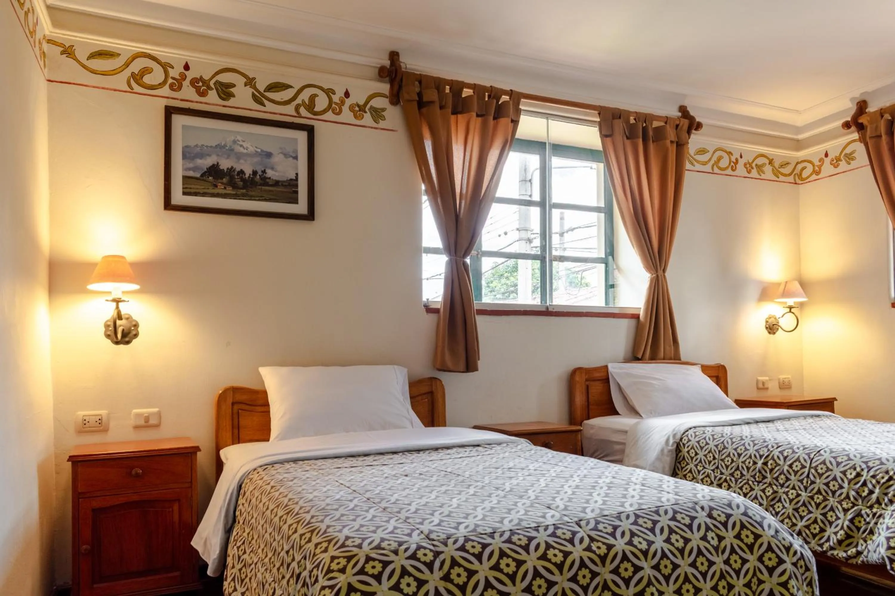 Bed in Hospedaje La Florida