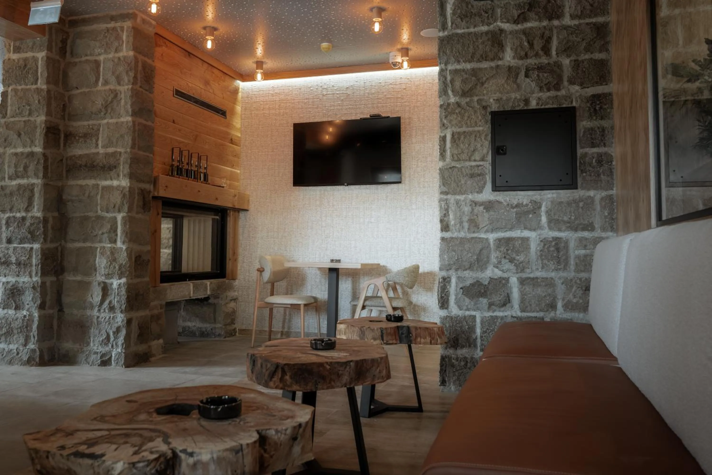 Seating area in Angelina Apart&Spa