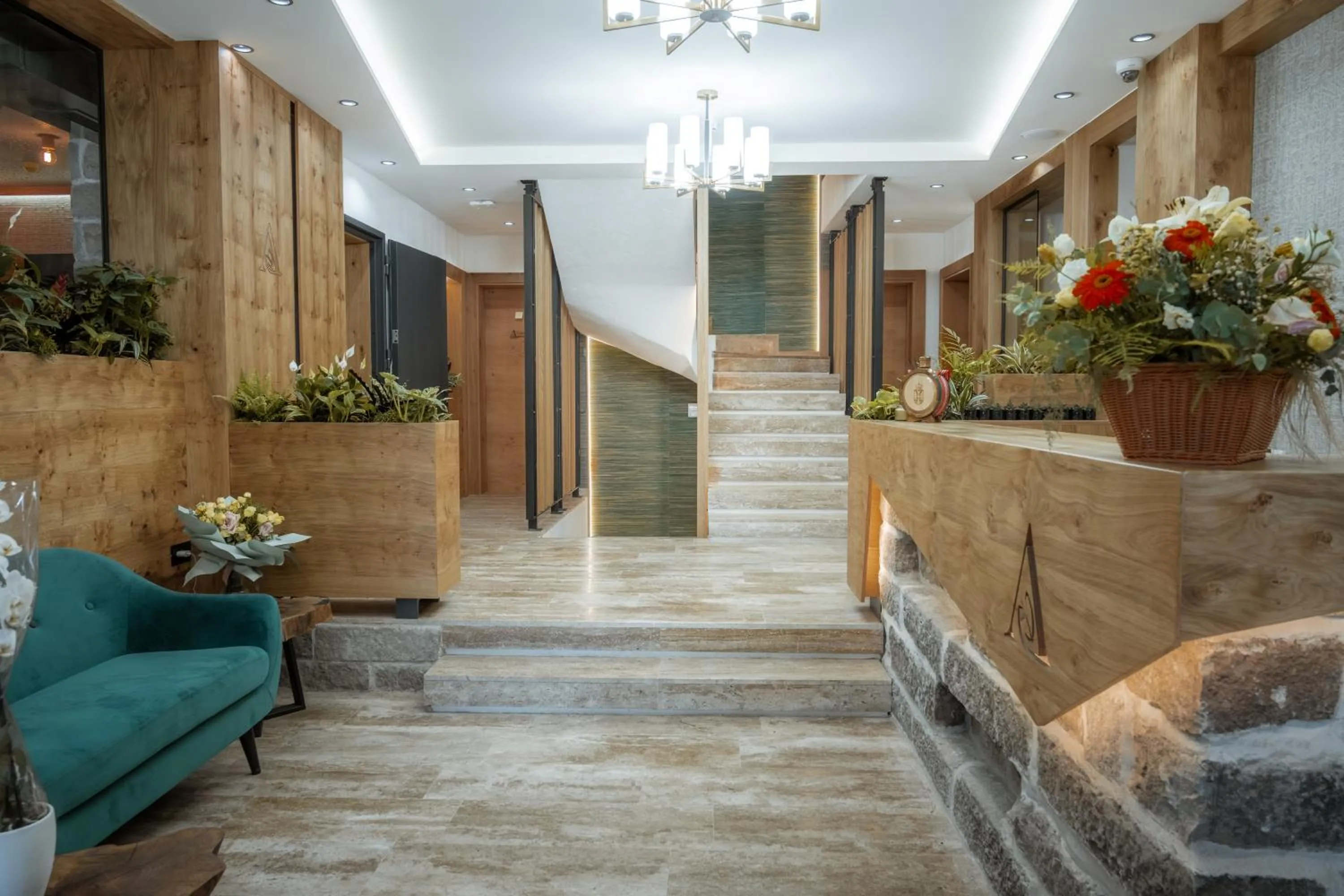 Seating area in Angelina Apart&Spa