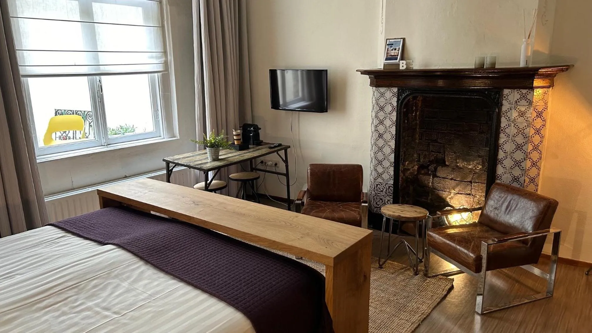 Seating area, Bed in BE41 Boutique Hotel