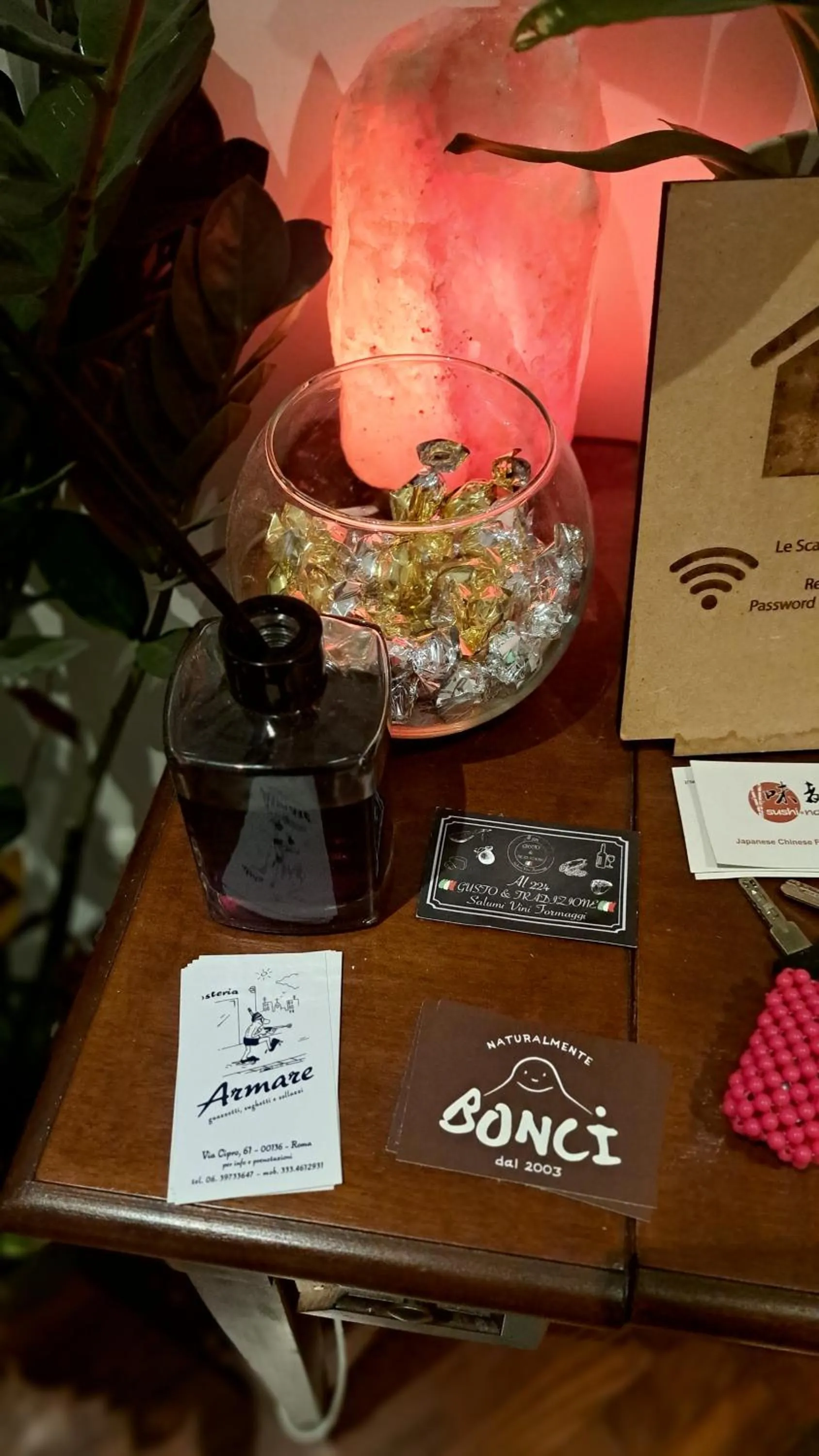 Restaurant/places to eat in Le Scalette Al Vaticano B&B