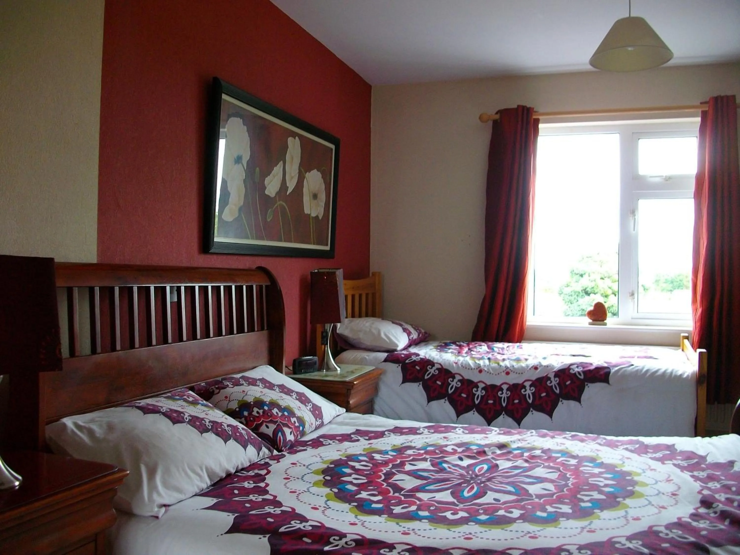 Bed in Clonmacnoise B&B