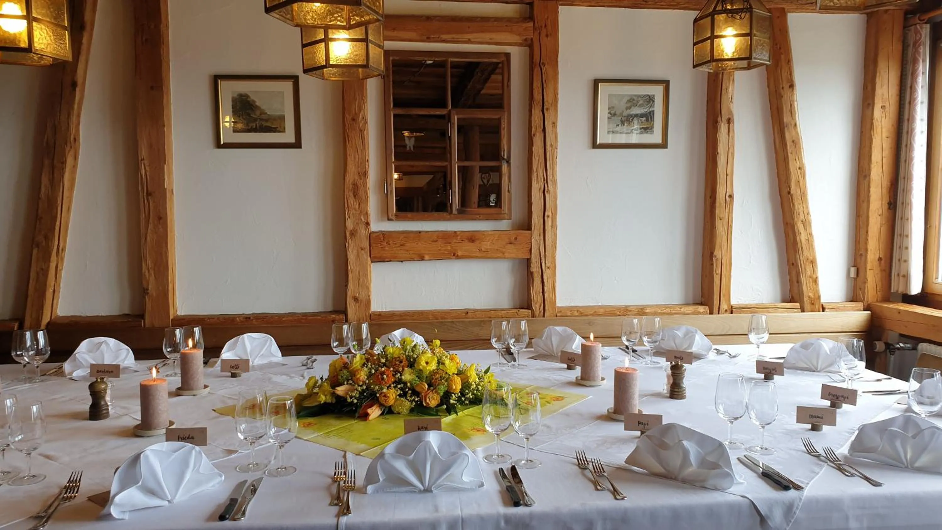 Restaurant/places to eat in Aparthotel Edy Bruggmann AG