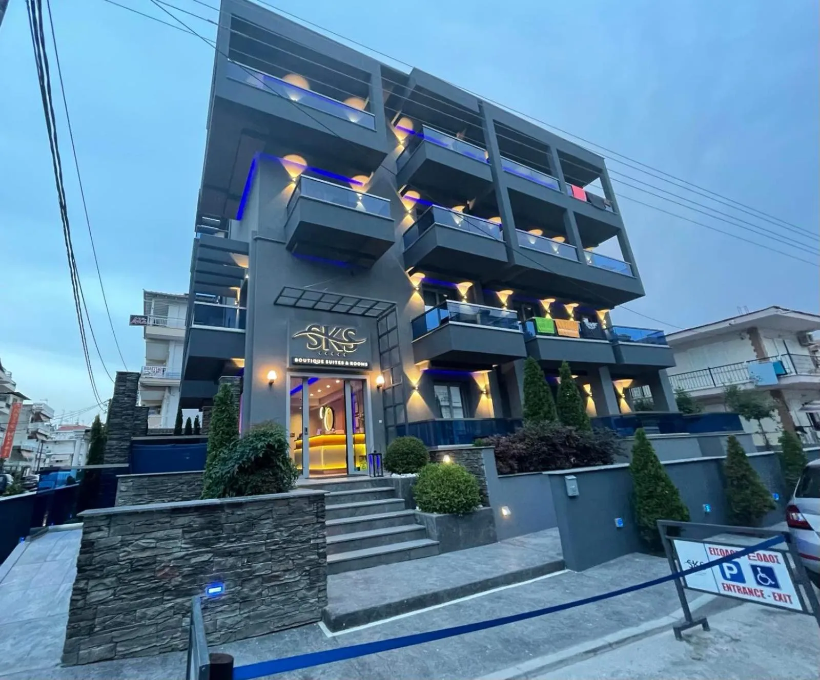 Property building in SKS Luxury Suites & Rooms