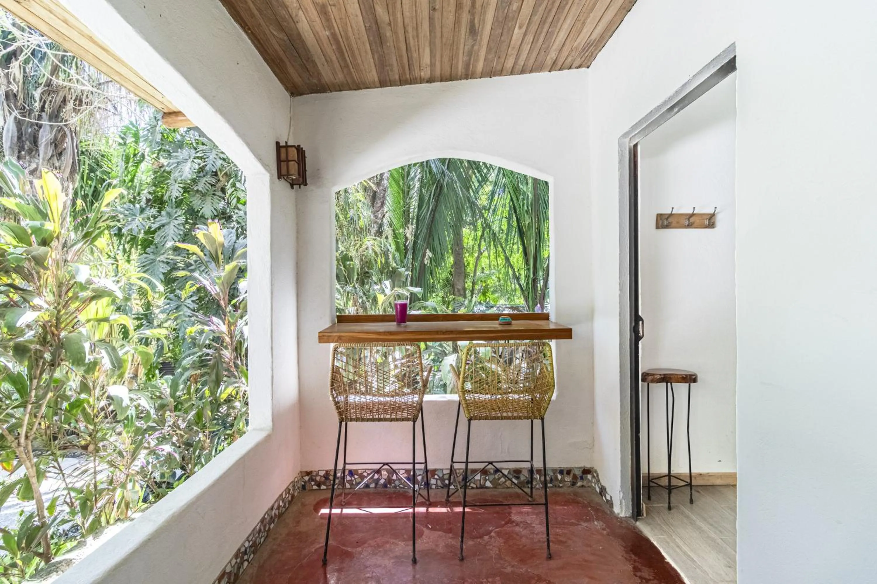 Patio in Believe Surf & Yoga Lodge Santa Teresa