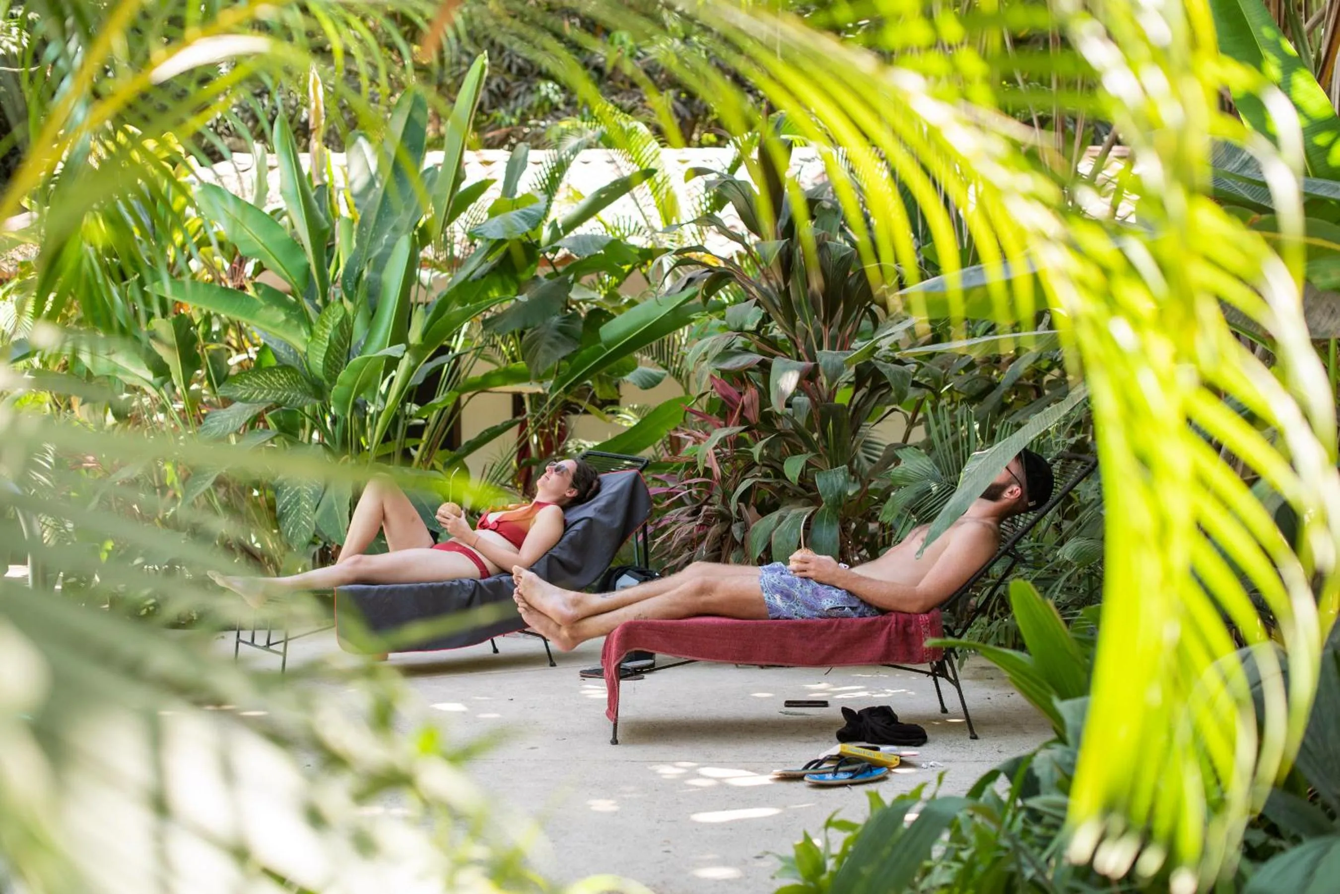 Guests in Believe Surf & Yoga Lodge Santa Teresa