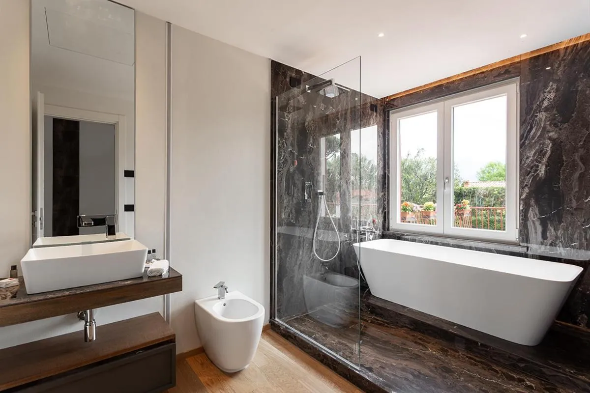 Bathroom in Resort Miramonti