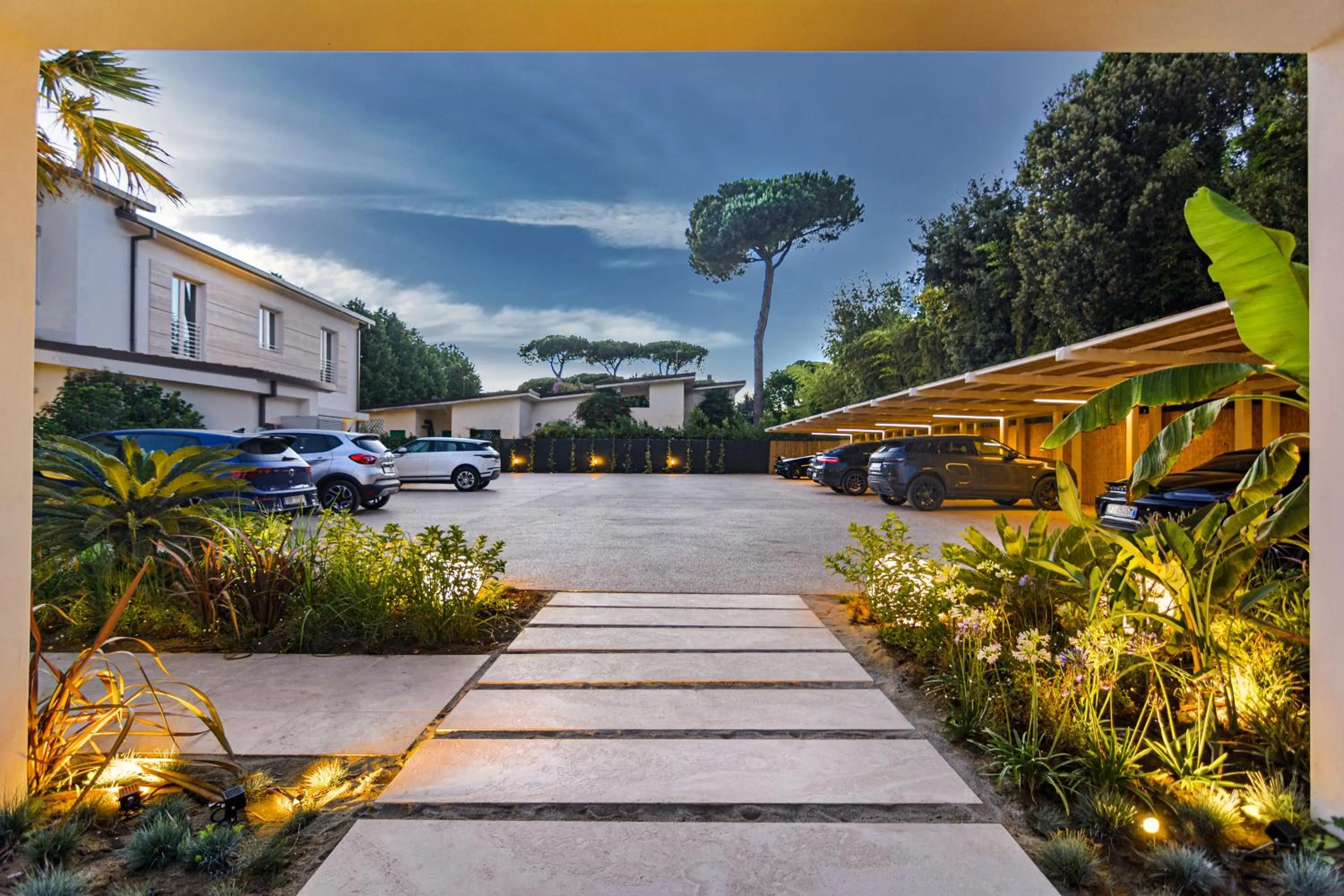 Parking in Resort Miramonti