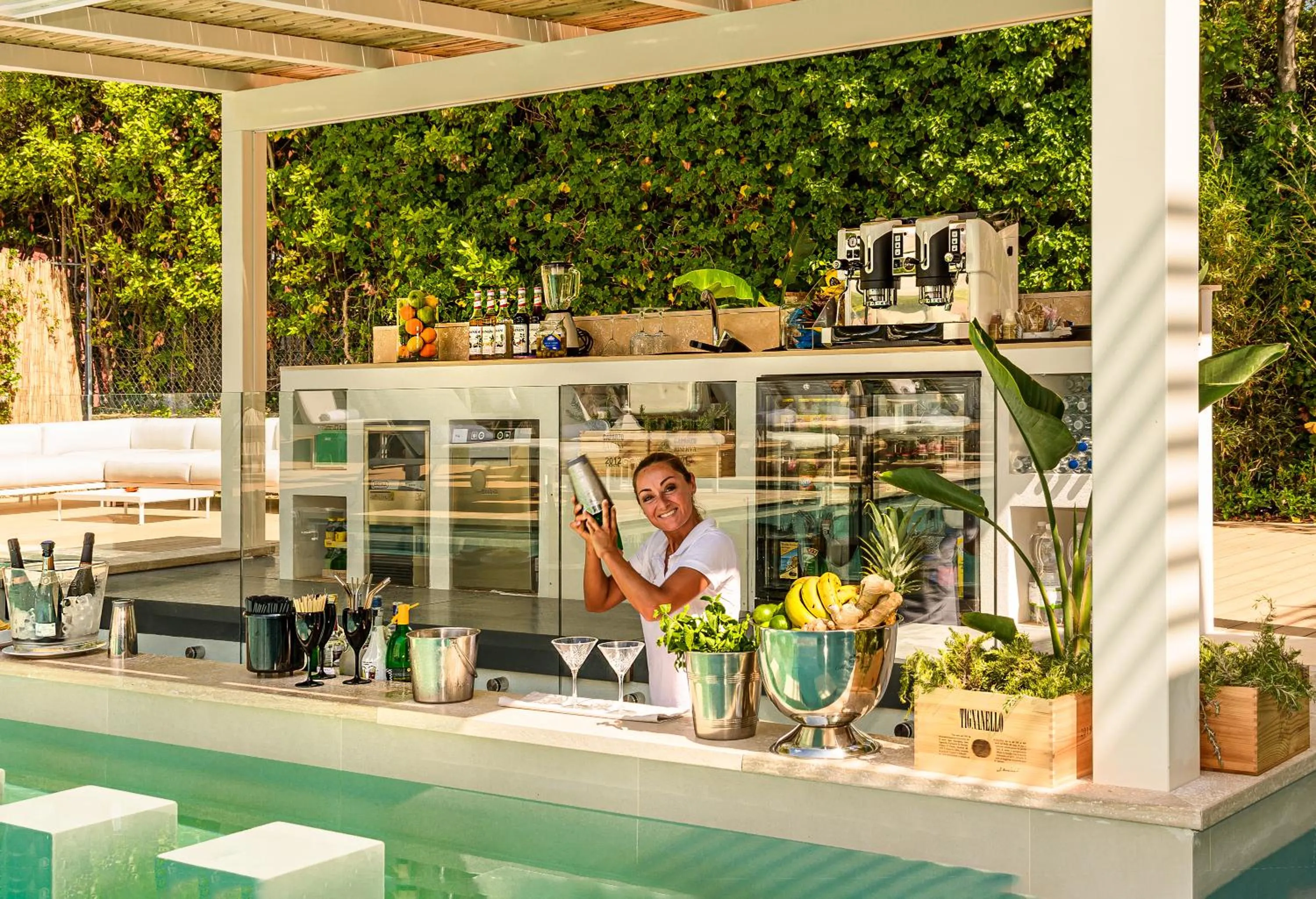 Swimming pool in Resort Miramonti