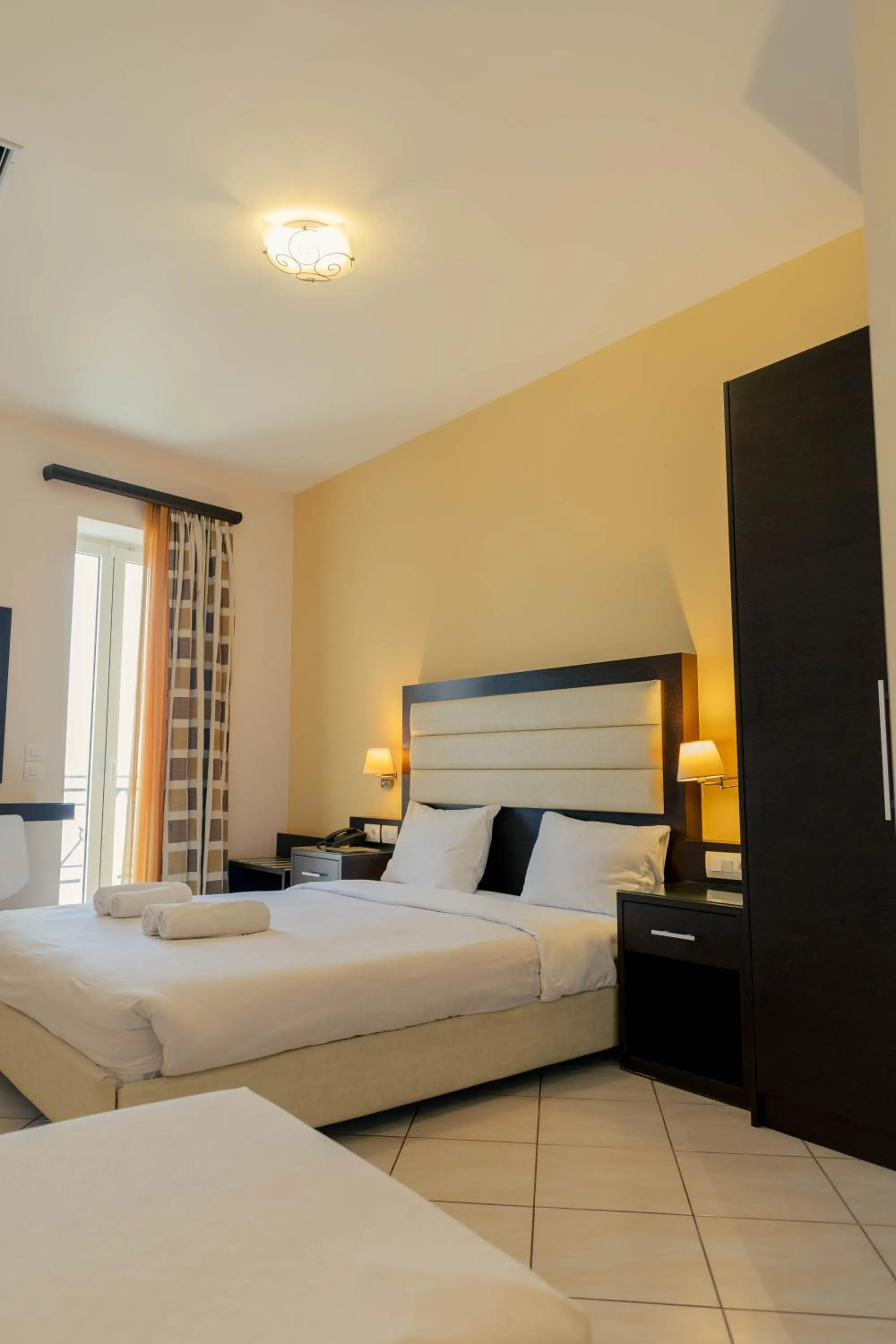 Bedroom, Bed in Hotel Kyani Akti