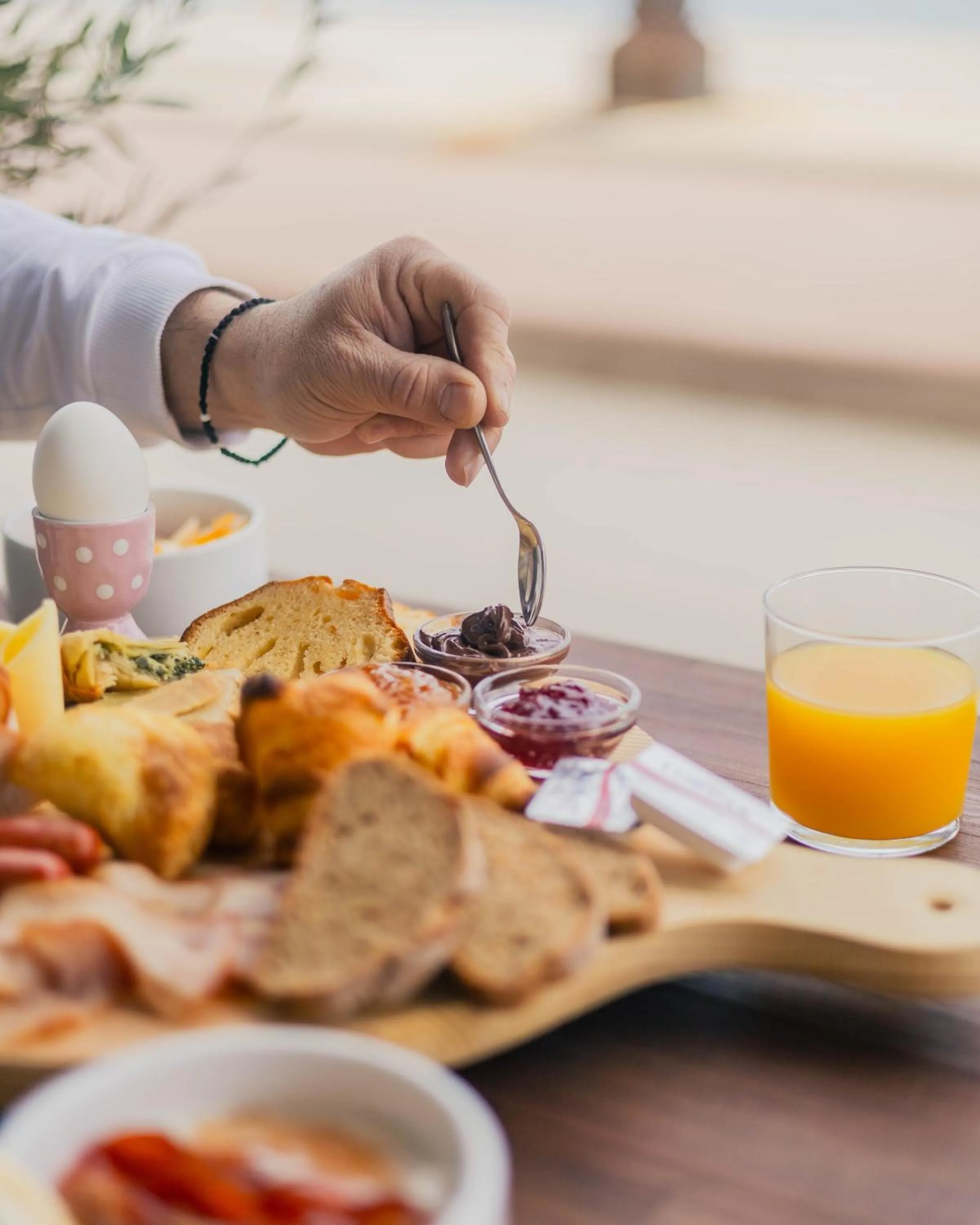 Breakfast in Hotel Kyani Akti