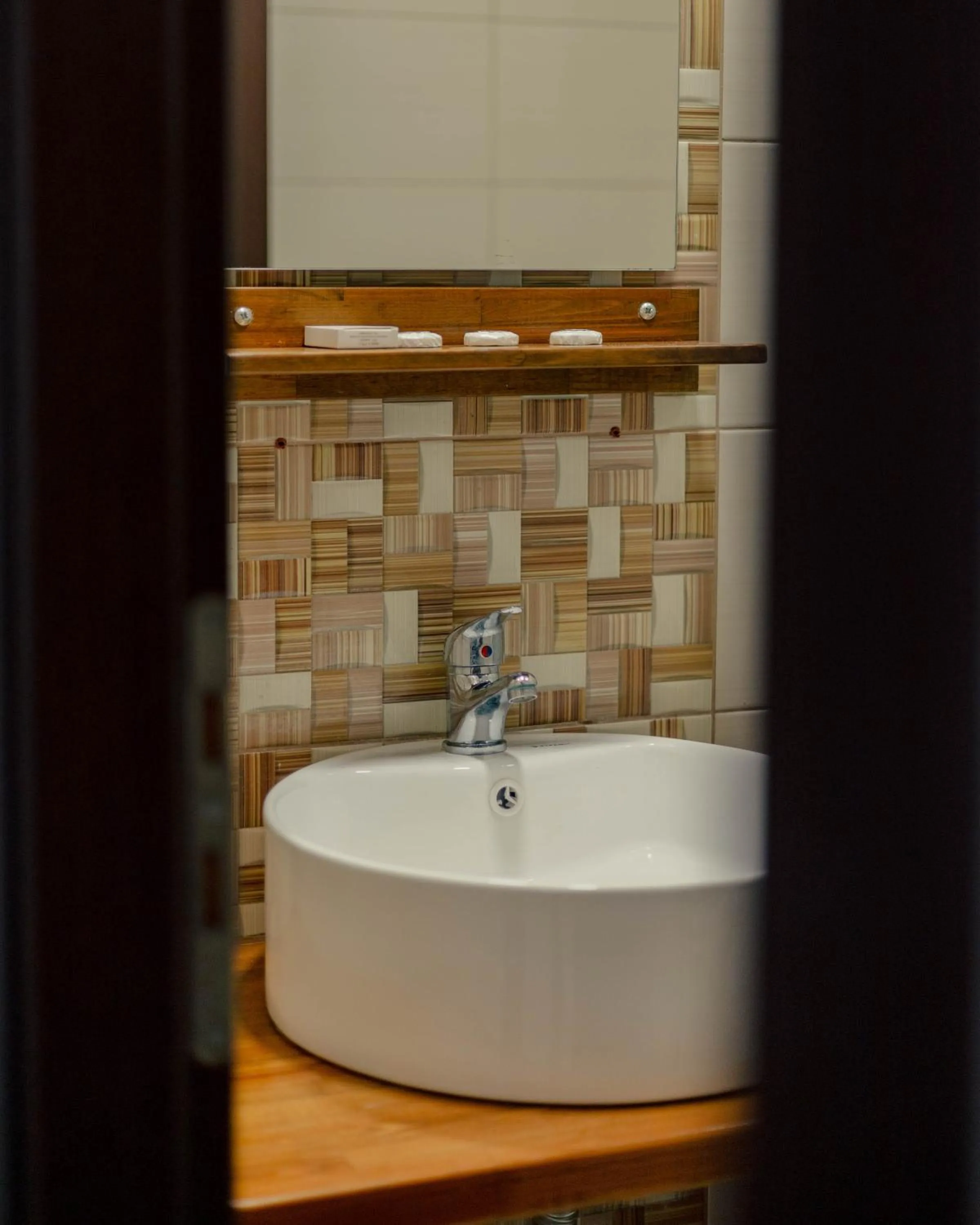 Toilet in Hotel Kyani Akti