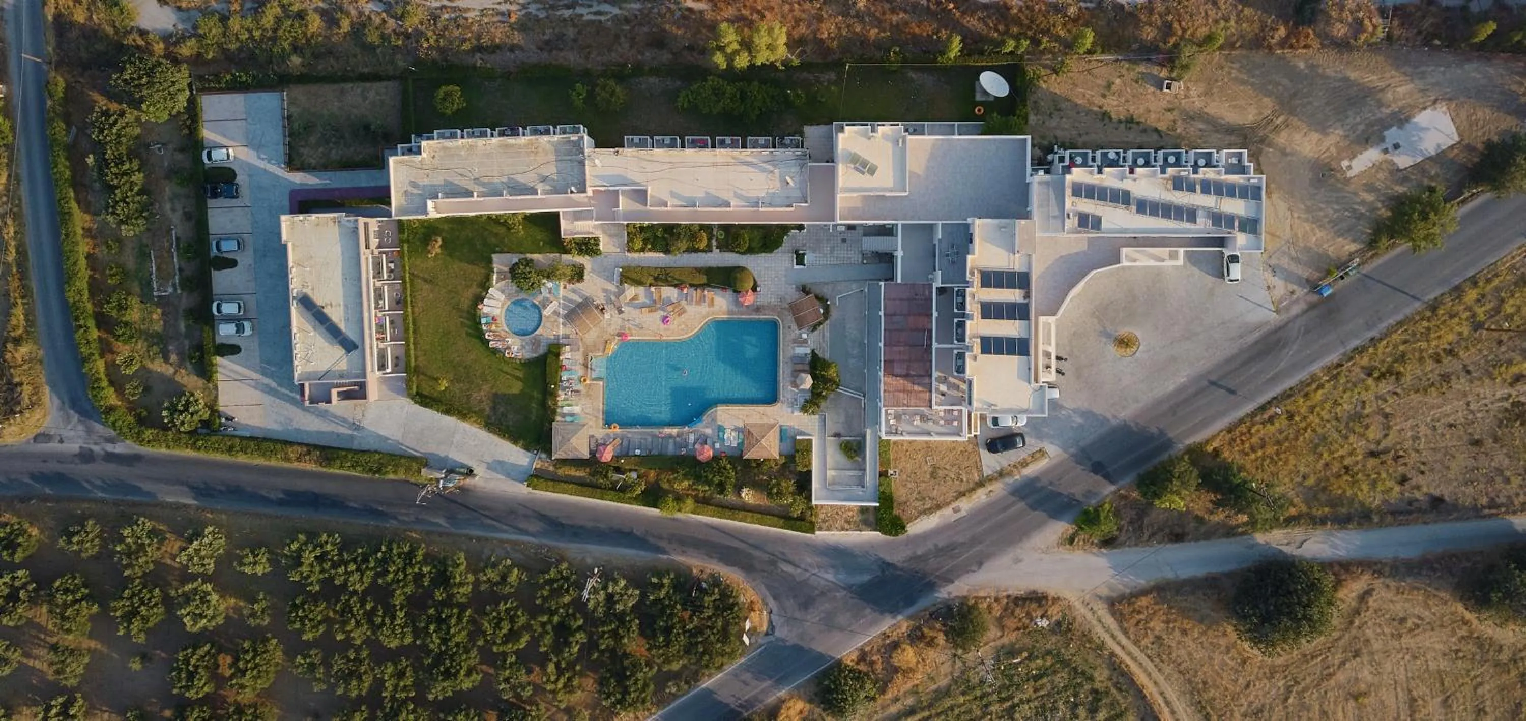 Bird's eye view in Sunny View Hotel