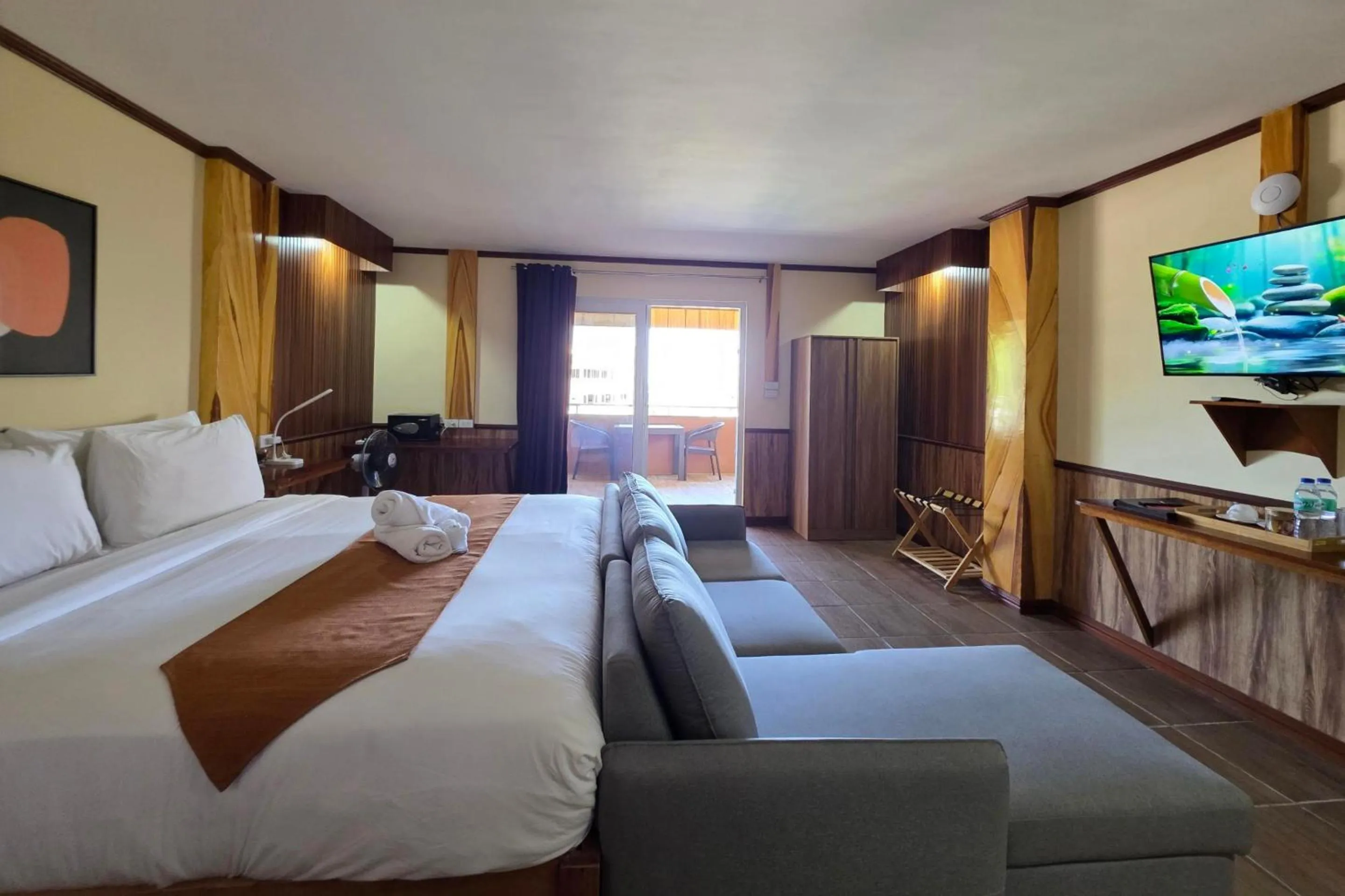 Bed in Verde View Villas