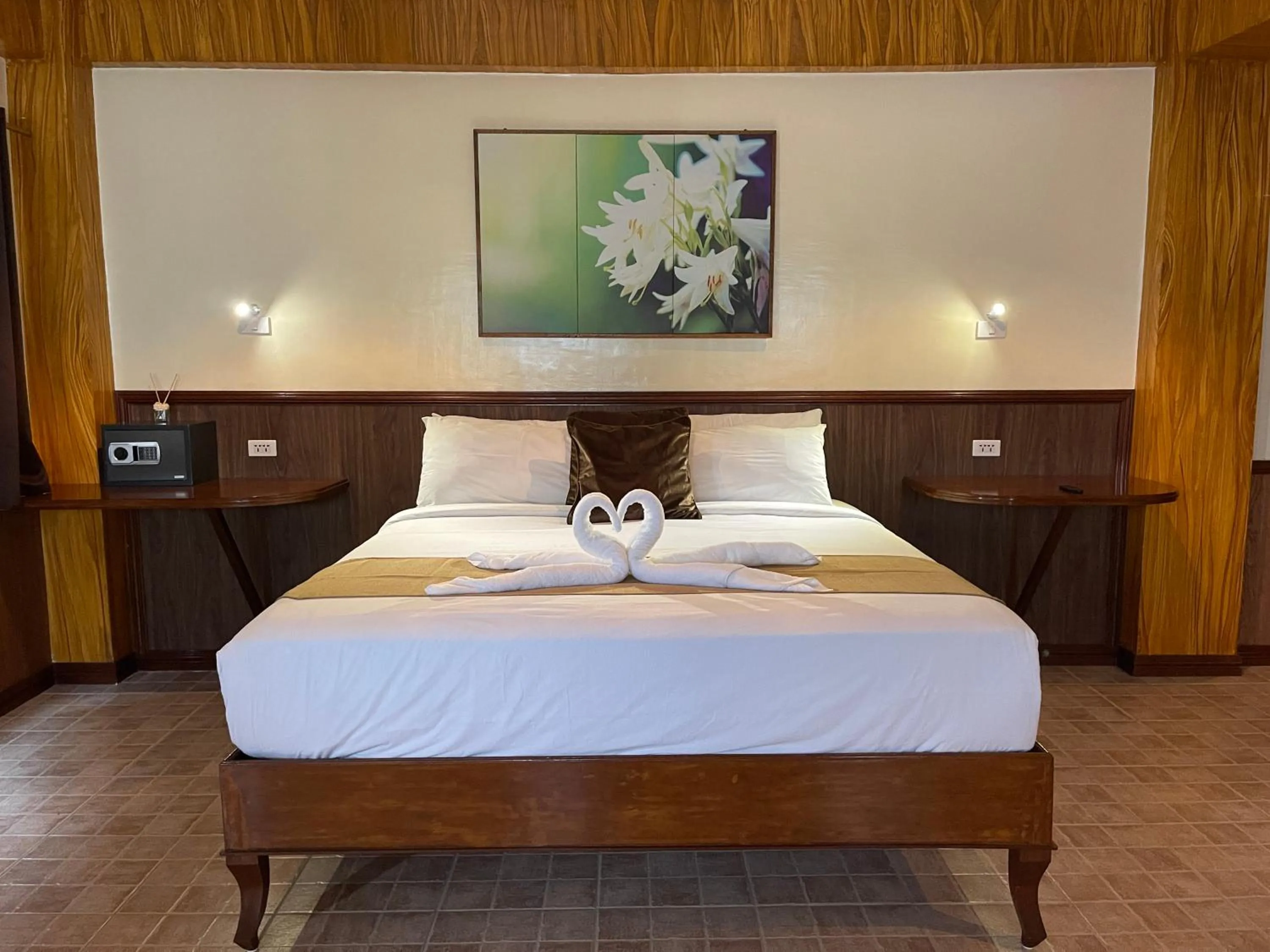 Bed in Verde View Villas