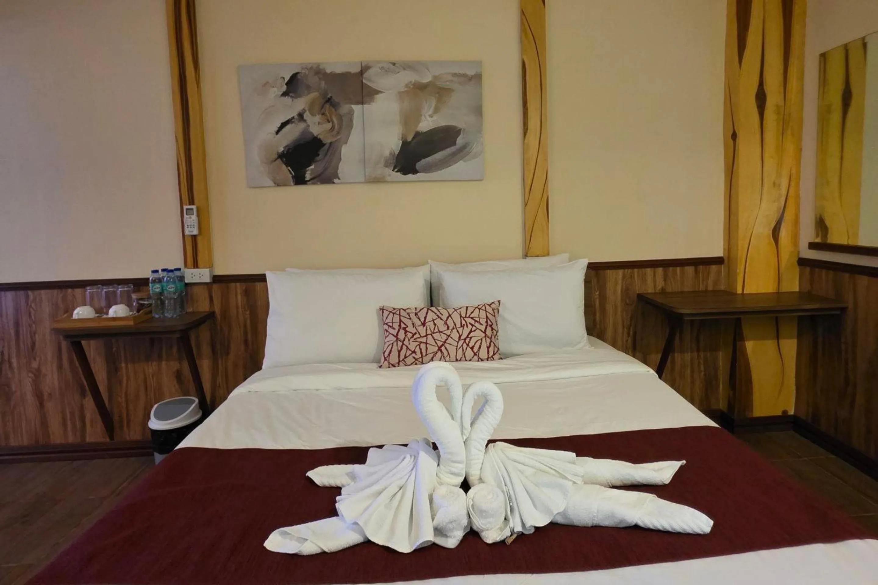 Bed in Verde View Villas