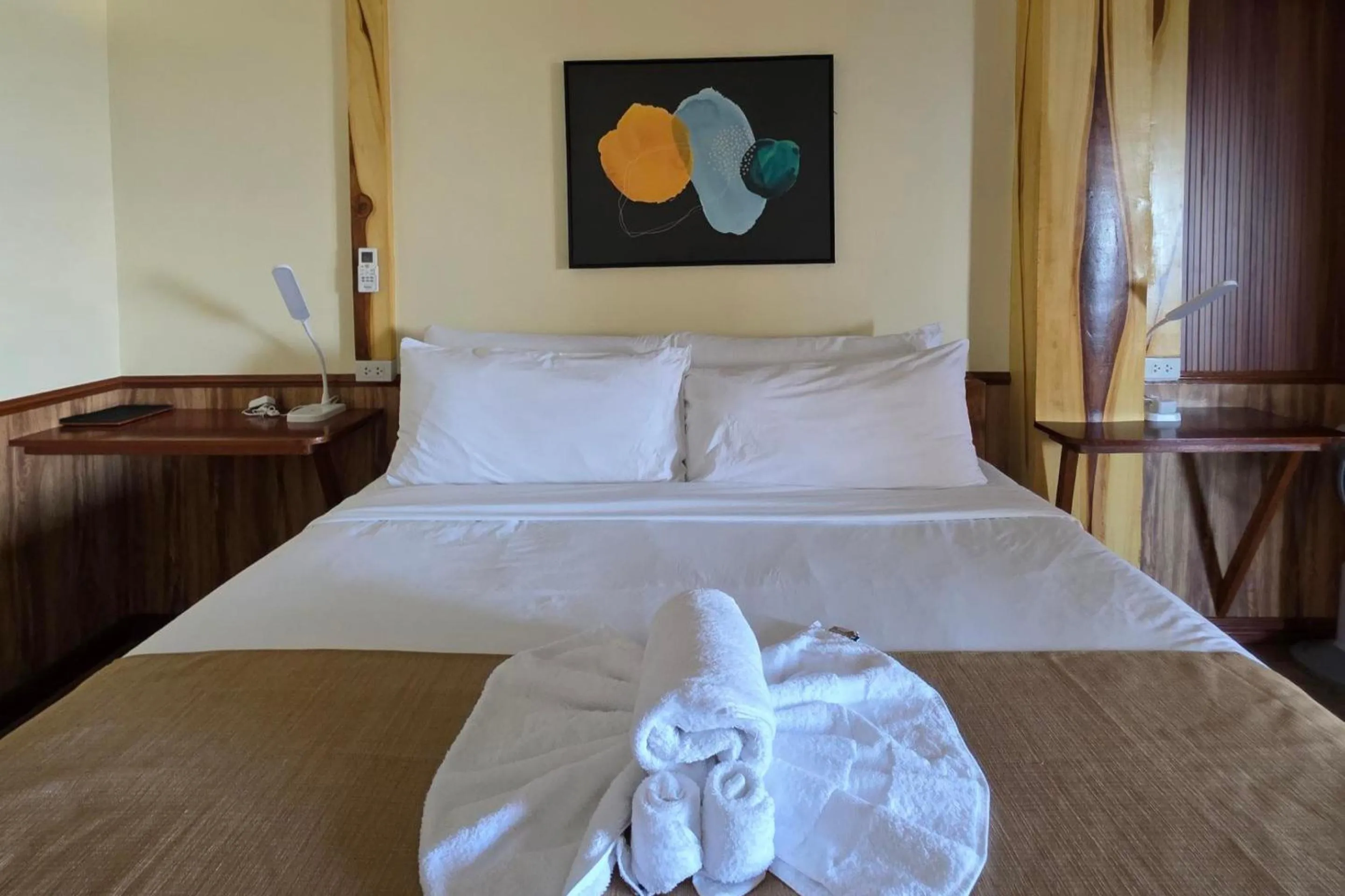 Bed in Verde View Villas