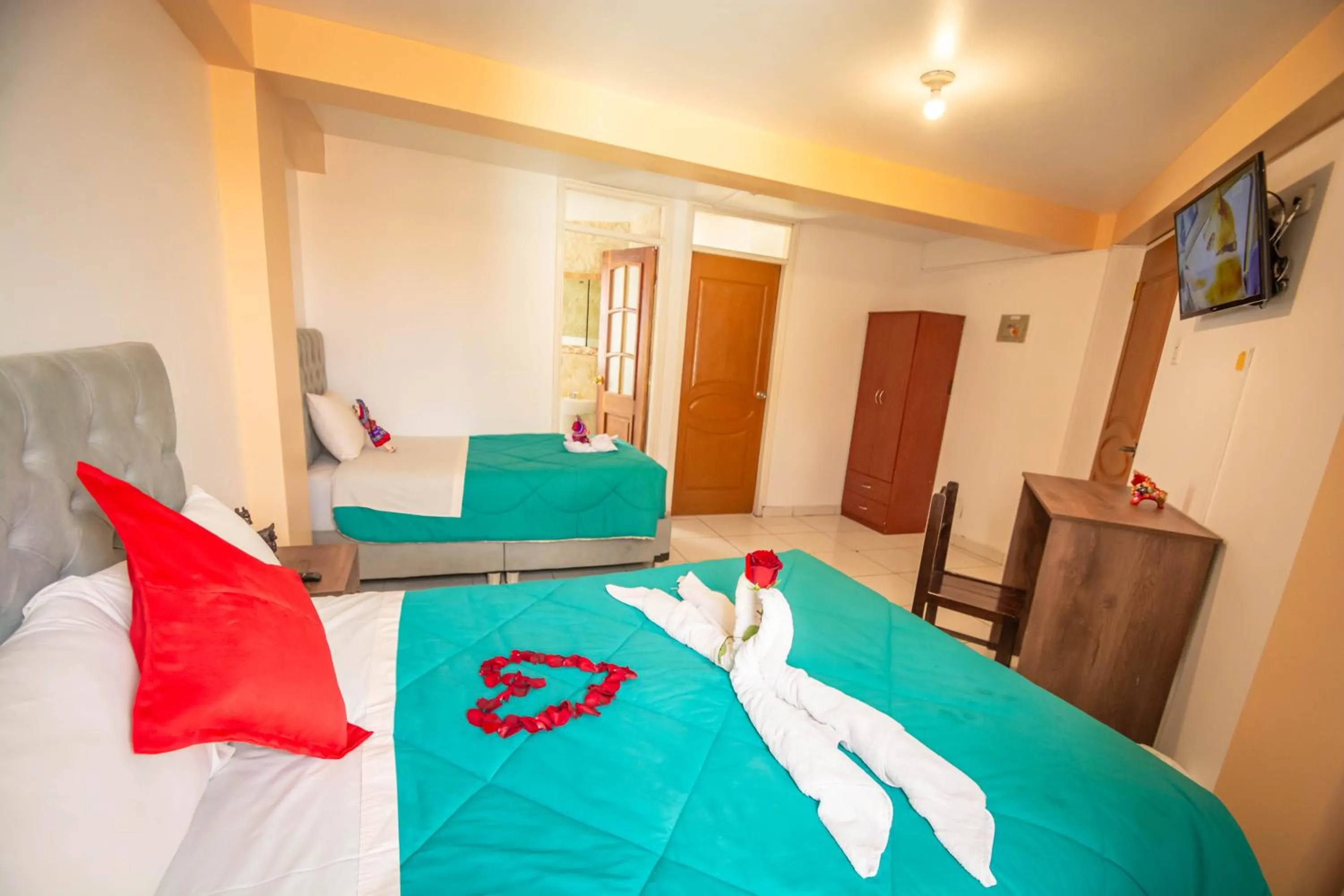 Bed in VILLA andina cusco