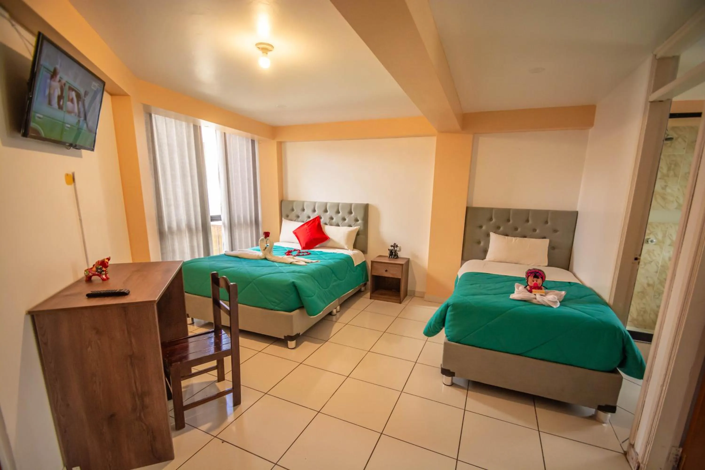 Bed in VILLA andina cusco