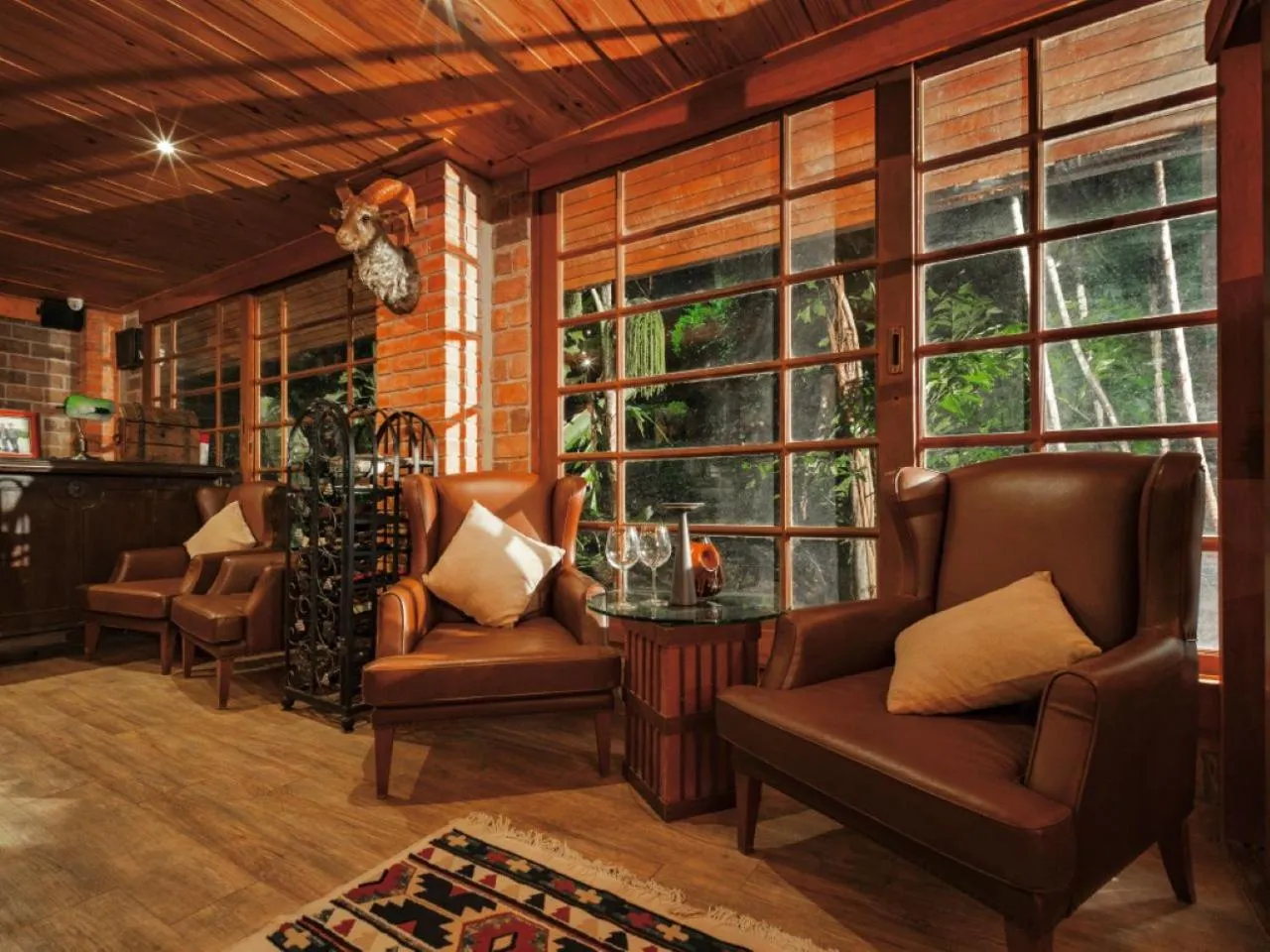 Seating area in Issara Boutique Winery Hotel