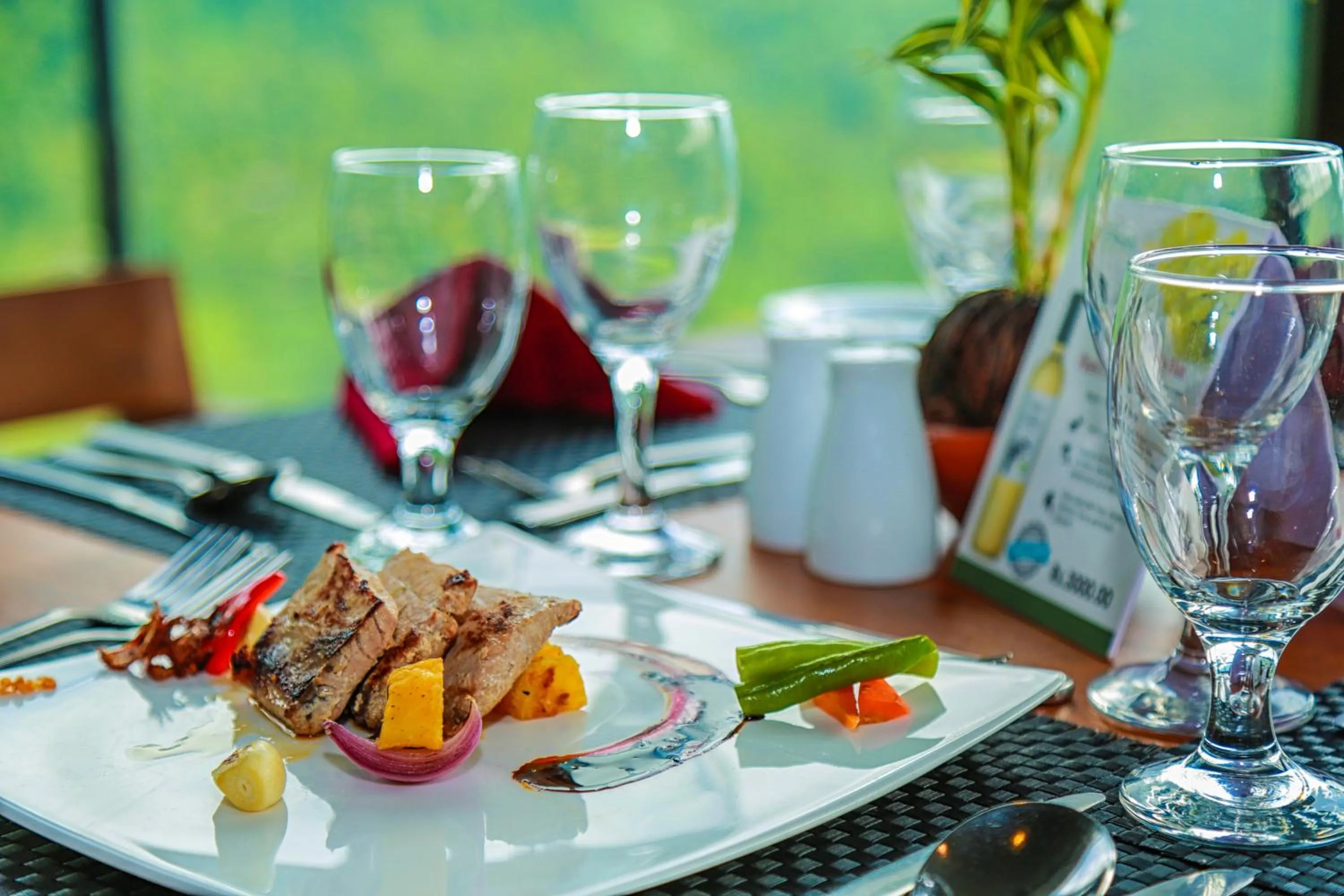 Food close-up in Oak Ray Tea Bush