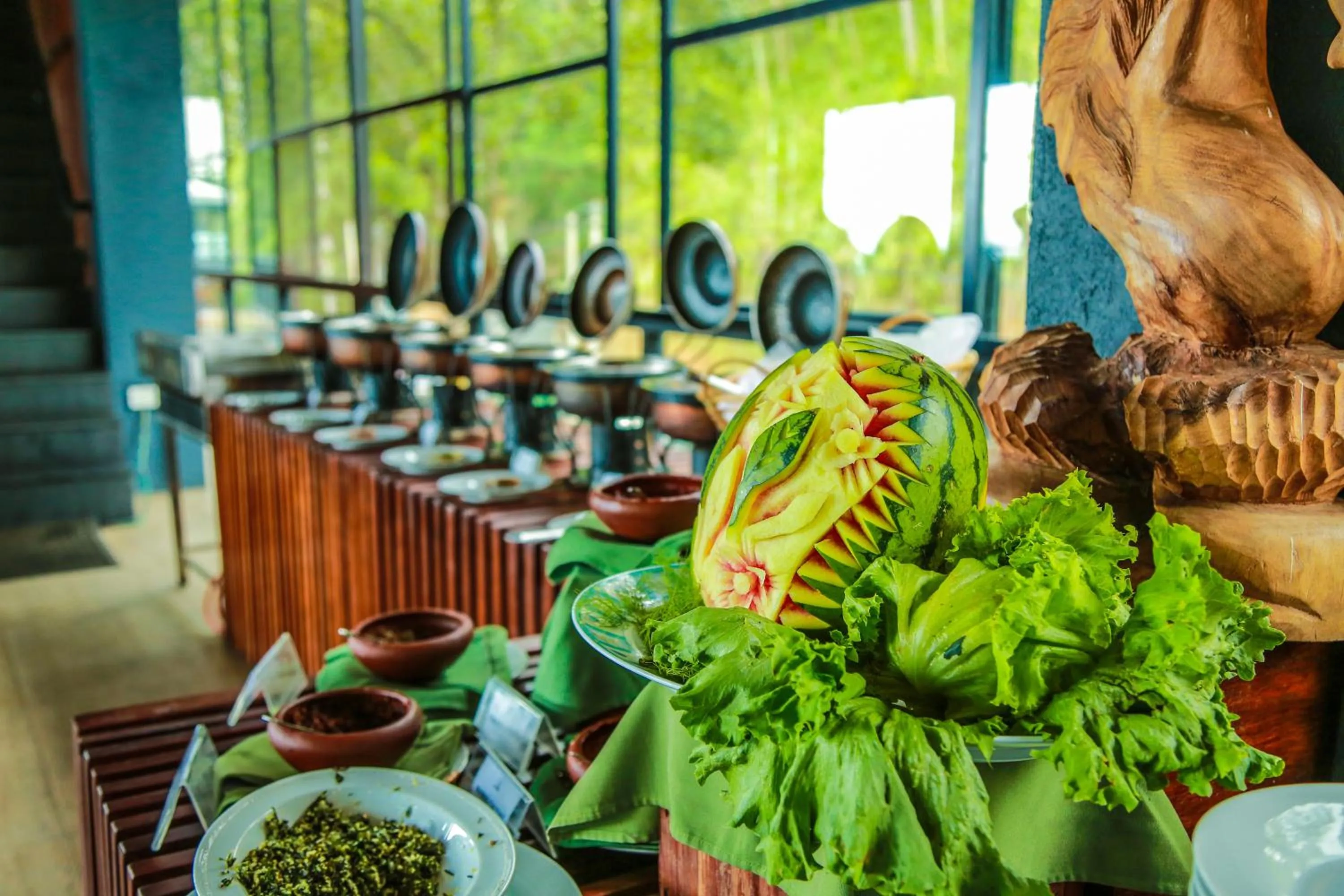 Food close-up in Oak Ray Tea Bush