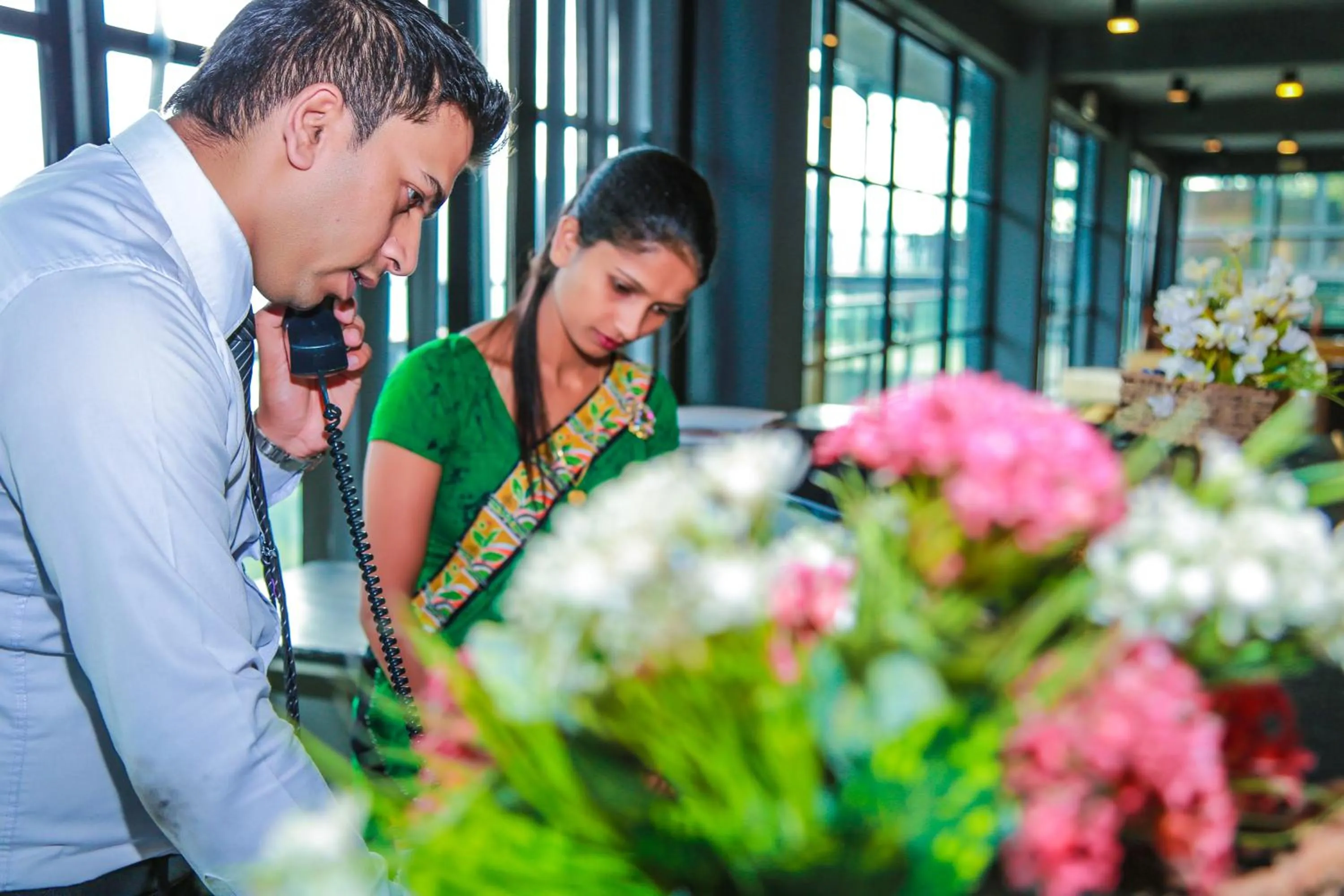 Lobby or reception in Oak Ray Tea Bush