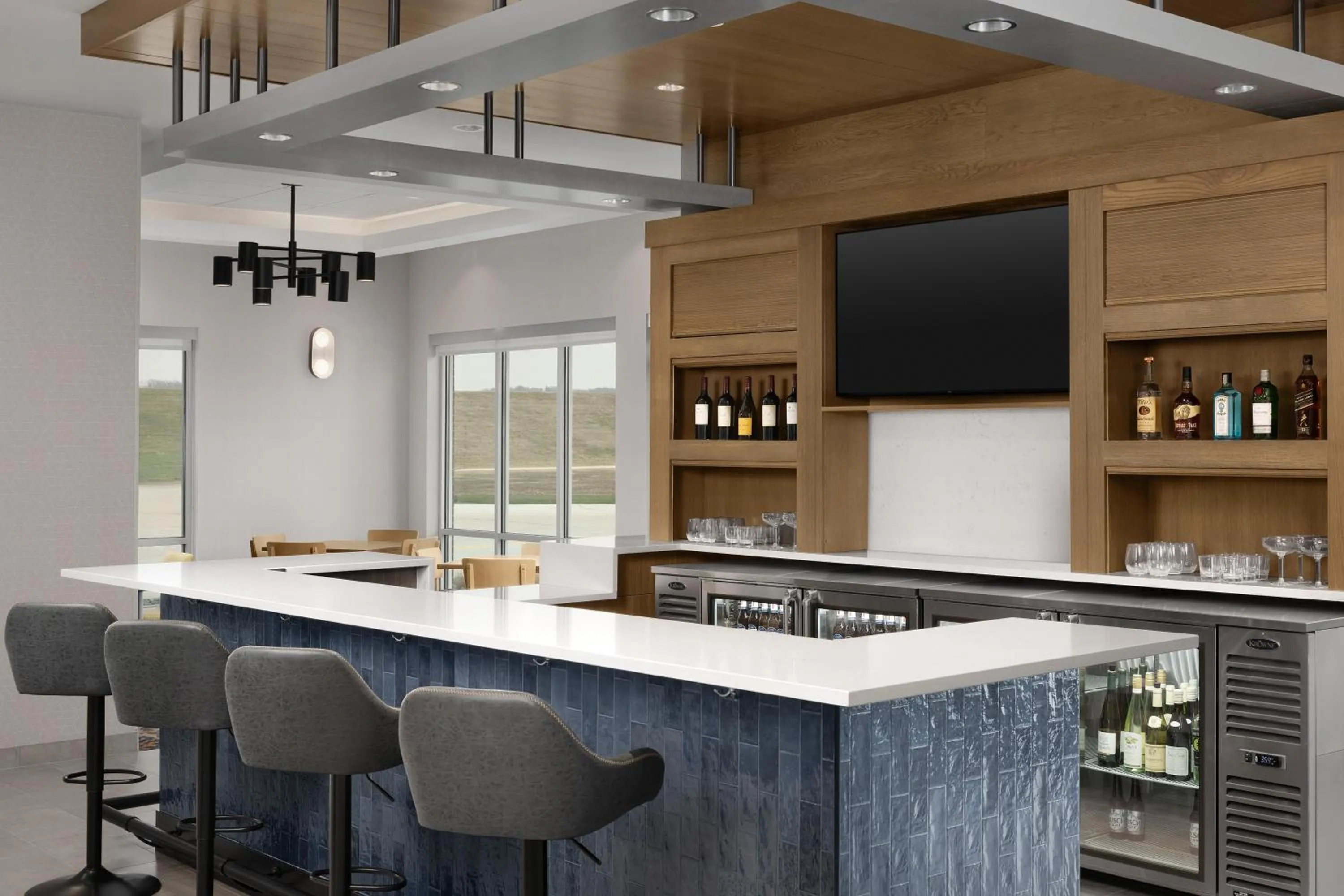 Lobby or reception in Hampton Inn By Hilton Dexter