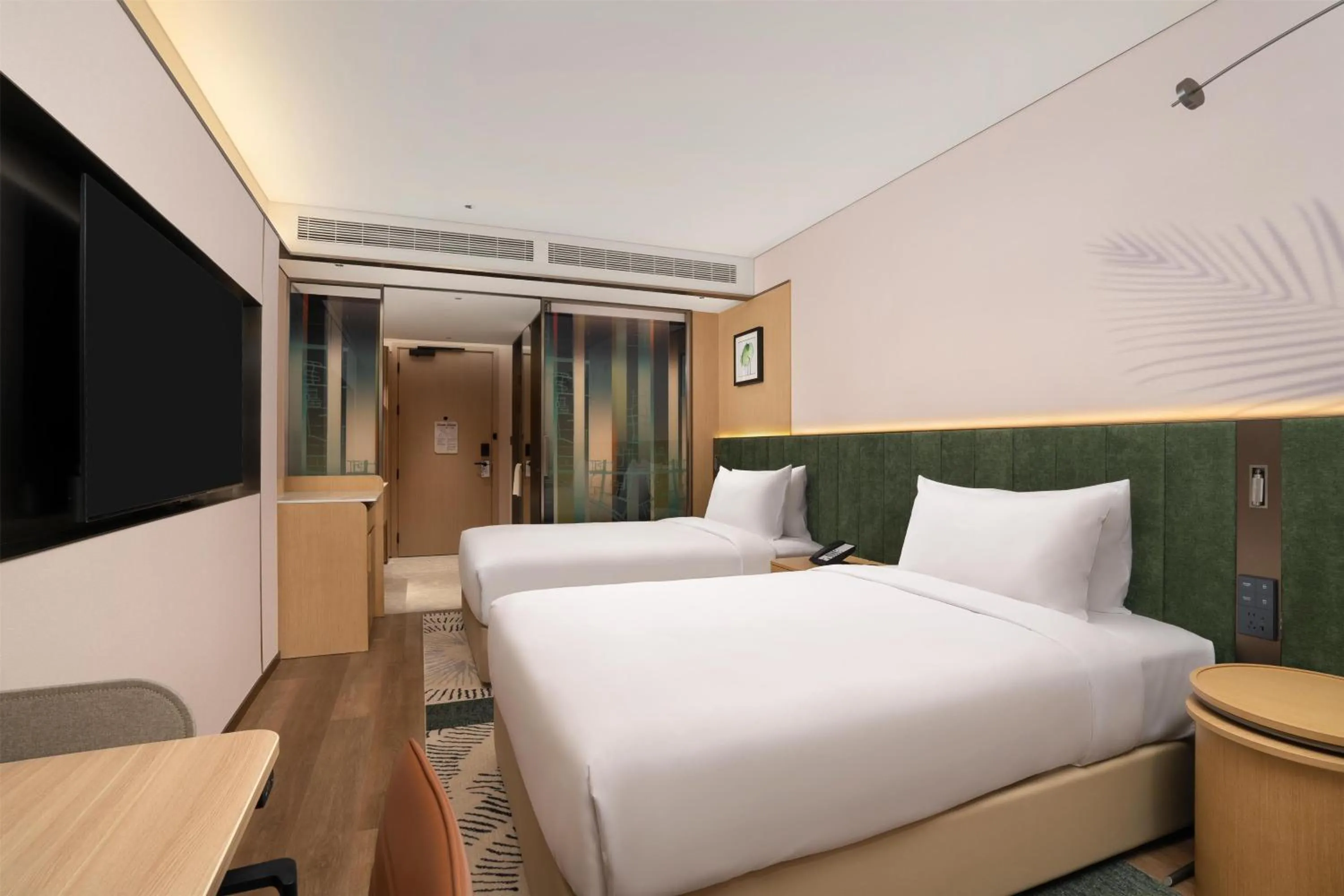 Bed in Hilton Garden Inn Shaoxing Lu Xun Native Place