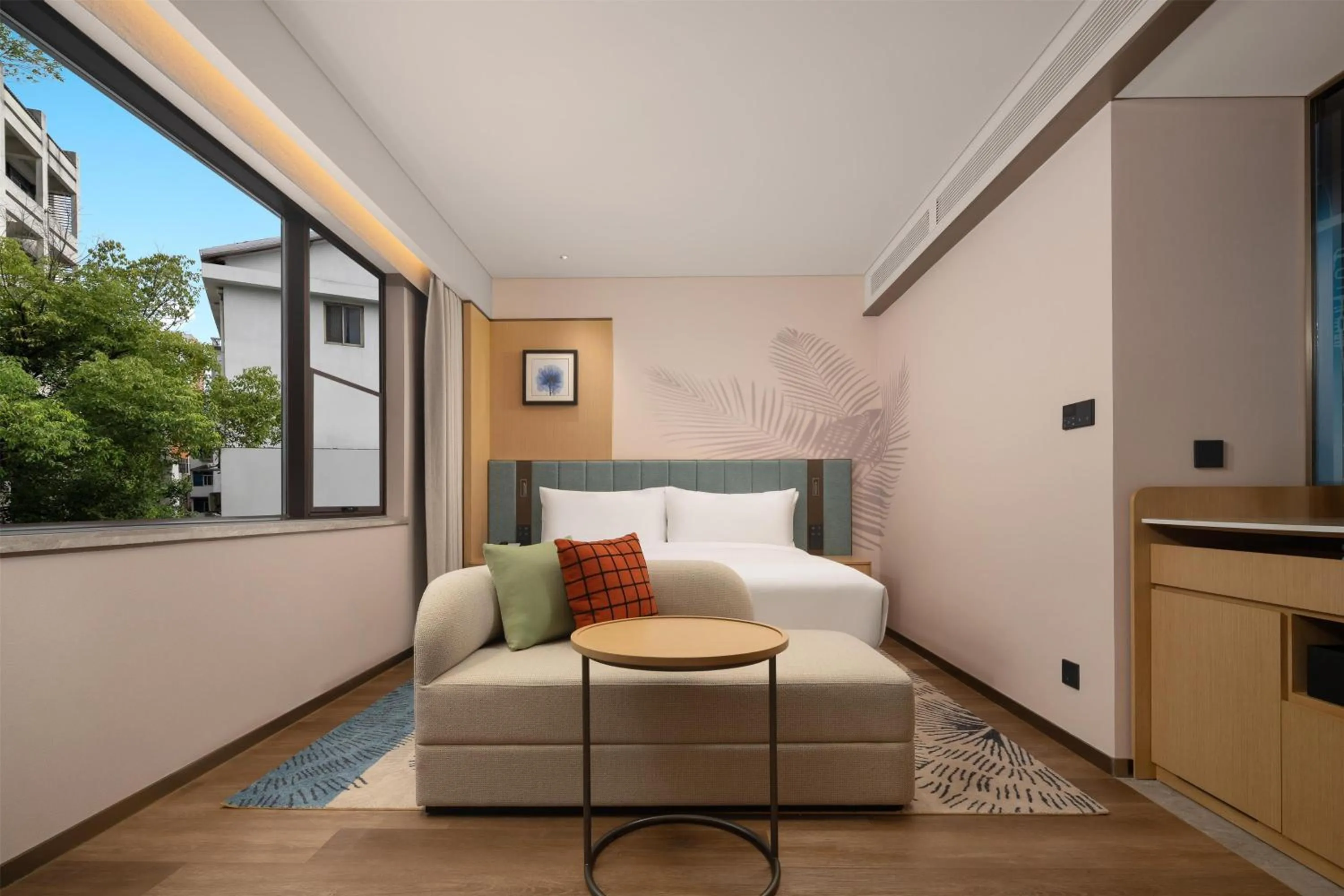 Living room in Hilton Garden Inn Shaoxing Lu Xun Native Place