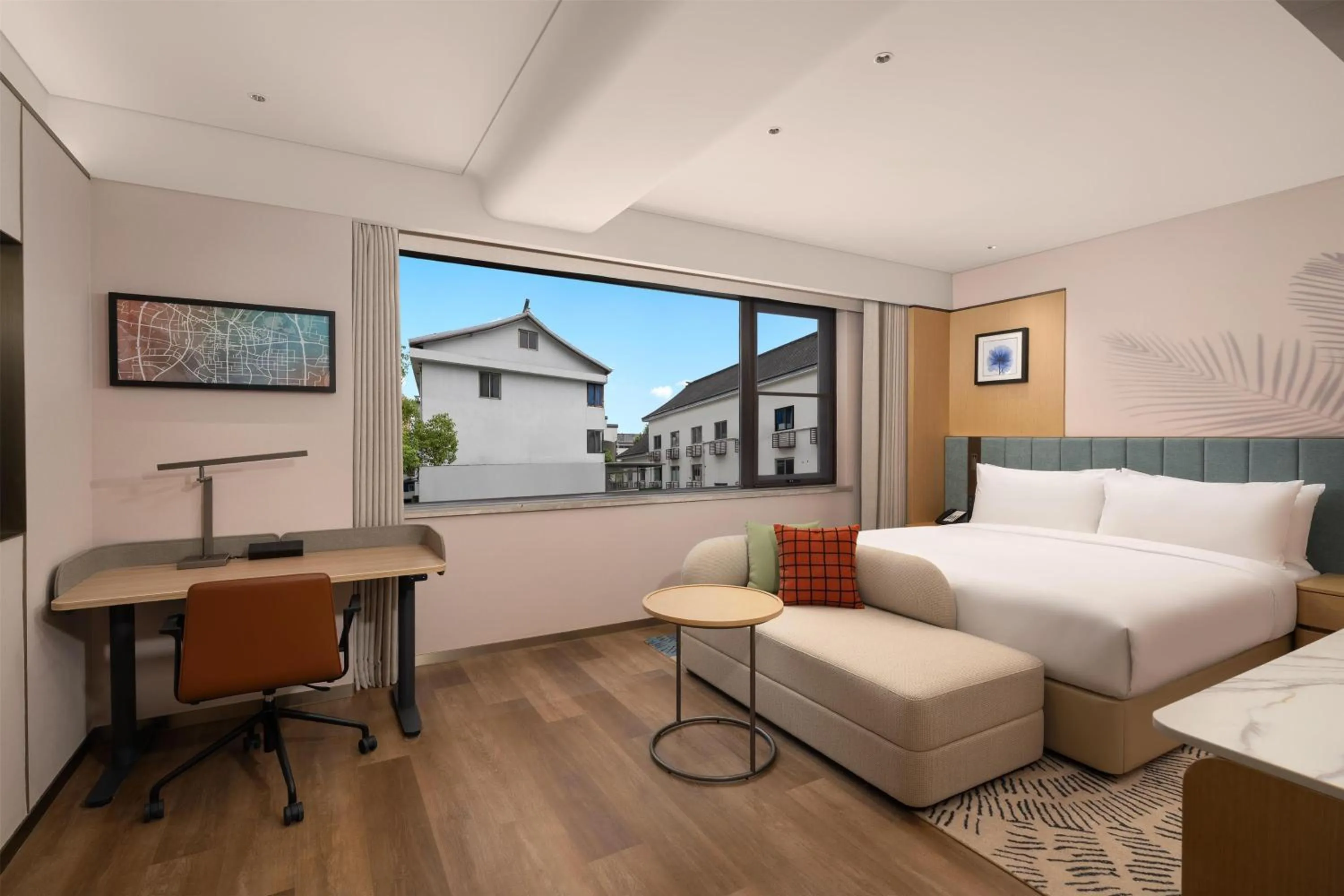 Living room in Hilton Garden Inn Shaoxing Lu Xun Native Place