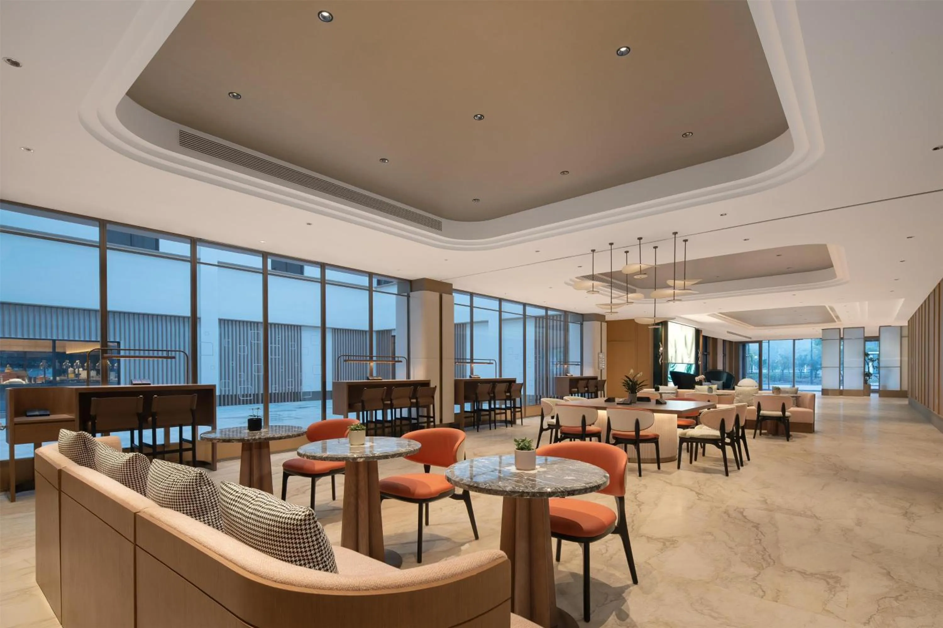Lobby or reception in Hilton Garden Inn Shaoxing Lu Xun Native Place