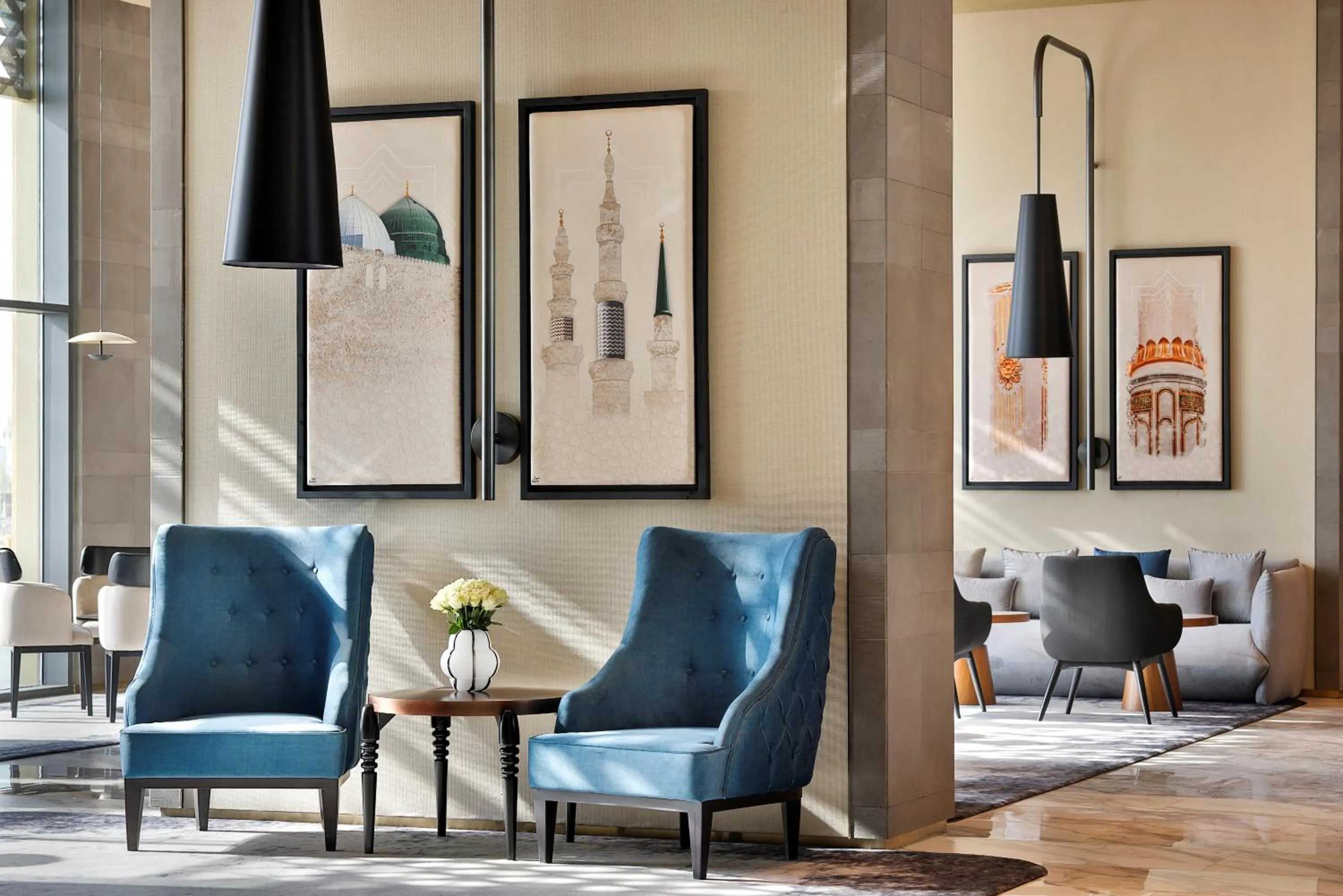 Seating area in DoubleTree by Hilton Madinah Gate