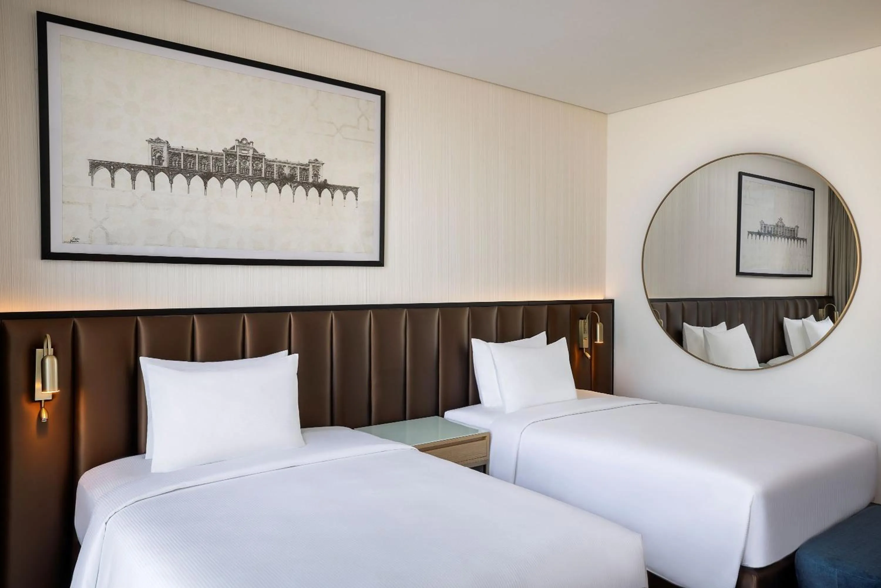 Bedroom, Bed in DoubleTree by Hilton Madinah Gate