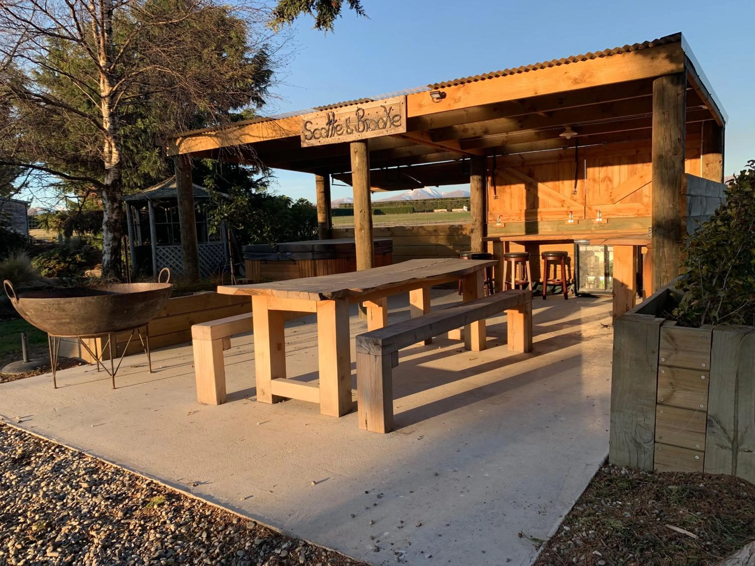 BBQ facilities in Trout 'n' Trail B&B