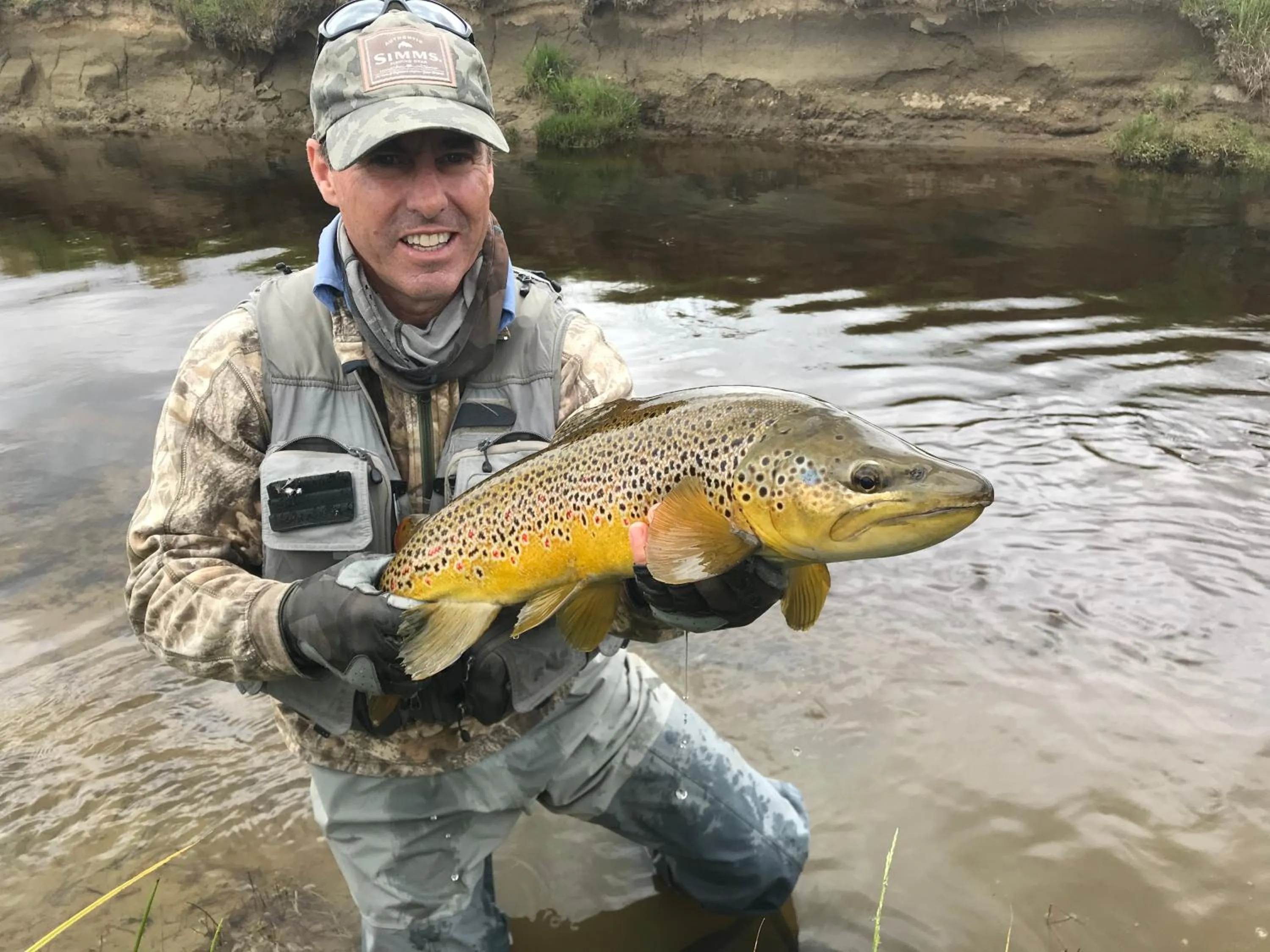 Fishing in Trout 'n' Trail B&B