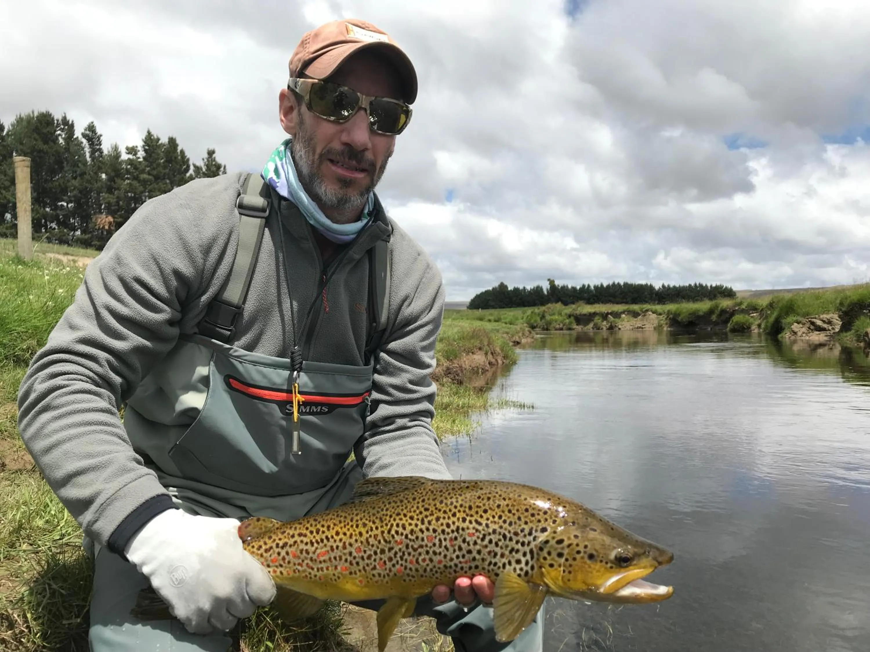 Fishing in Trout 'n' Trail B&B