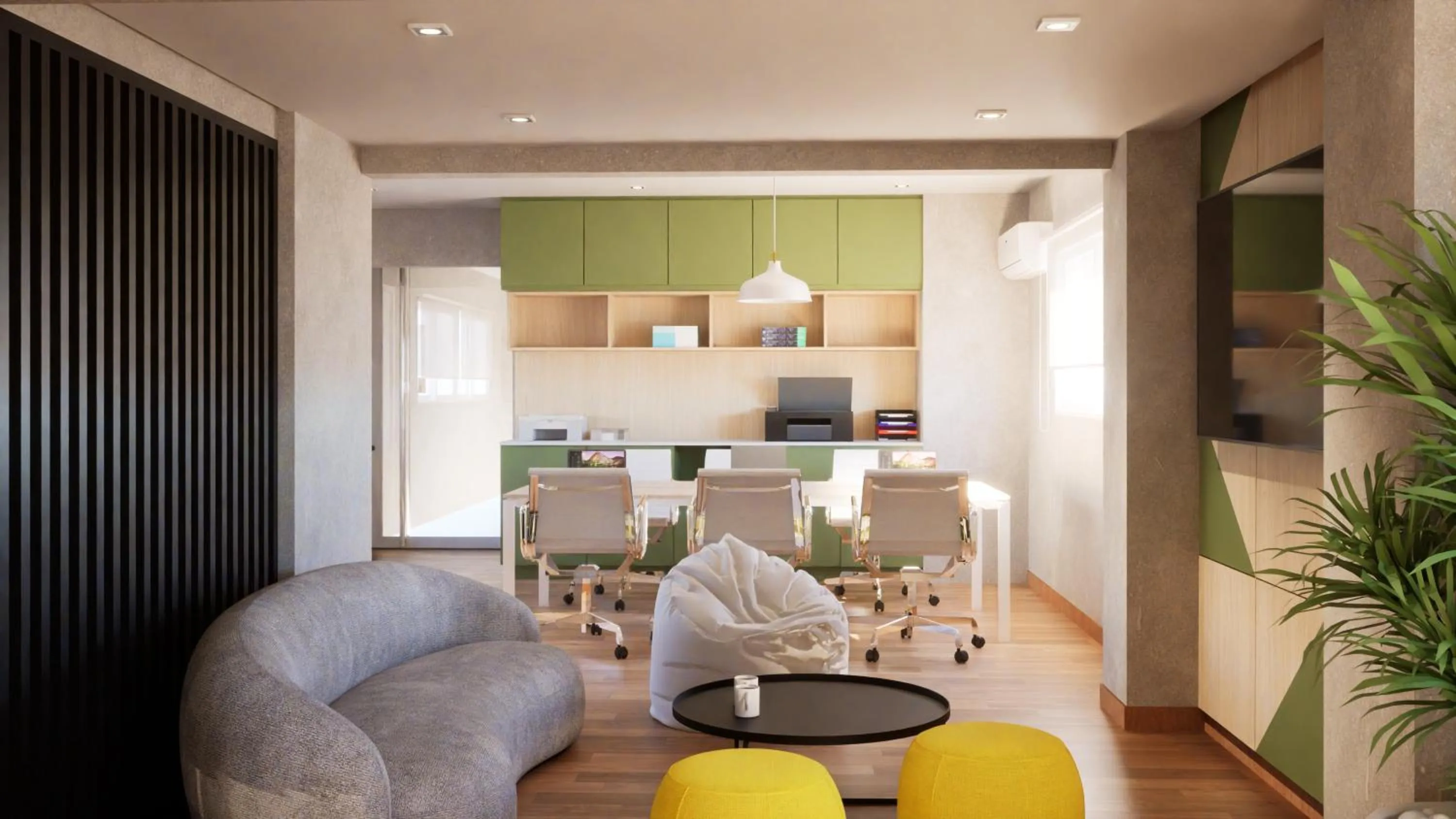 Seating area in Empire Hotel Buenos Aires by HS