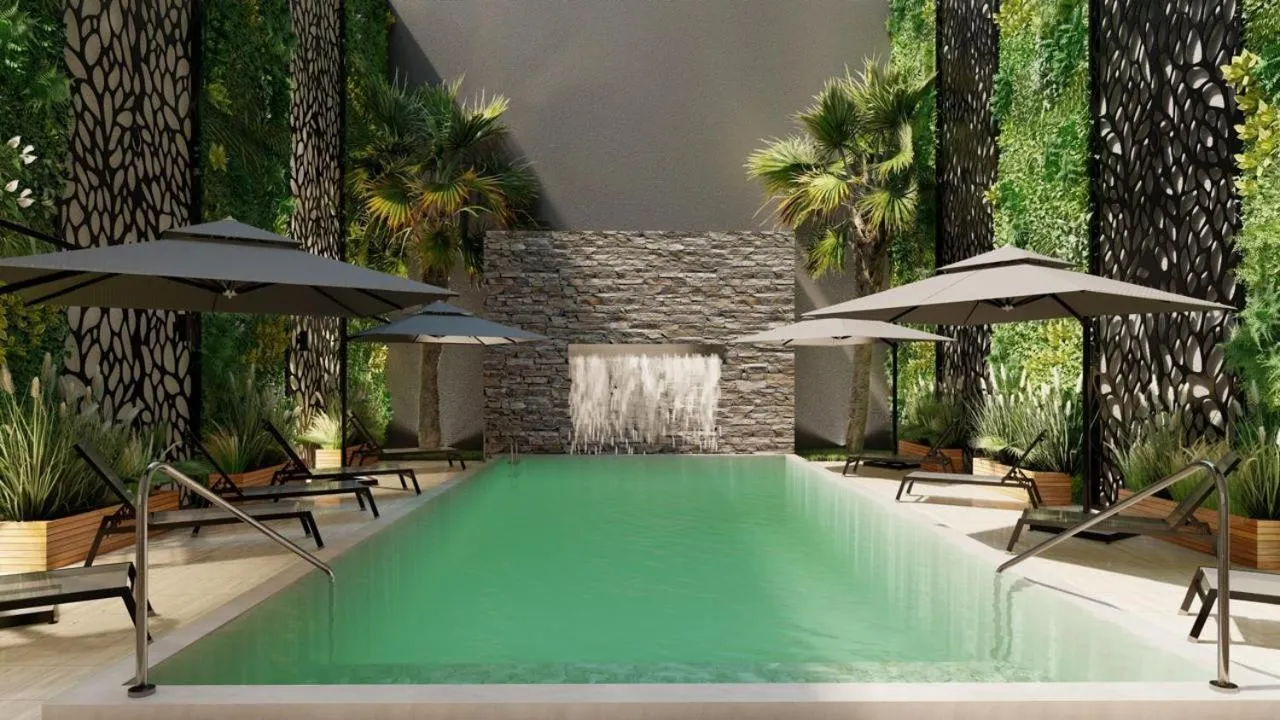 Garden in Empire Hotel Buenos Aires by HS