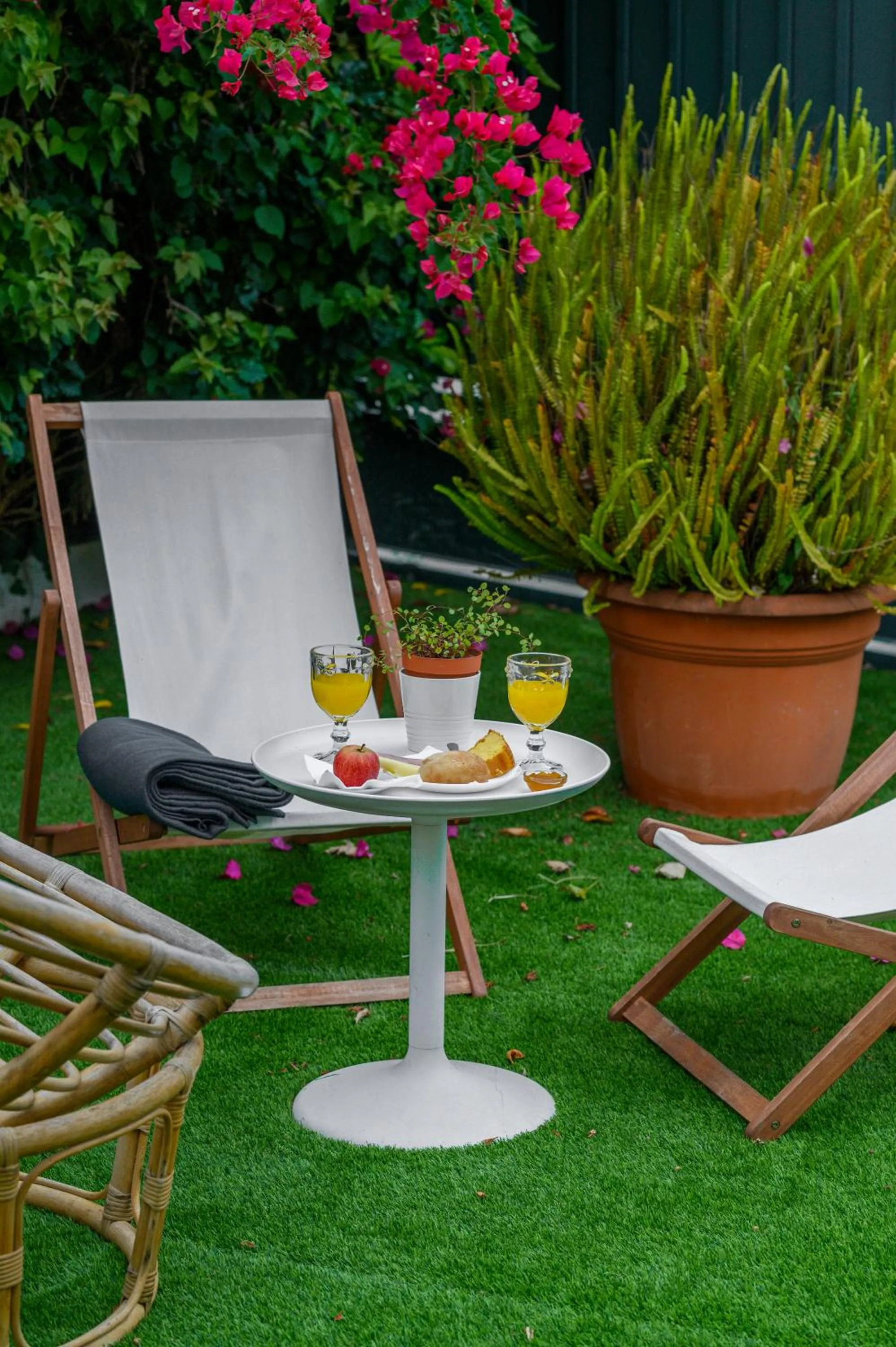 Garden view in Casa das Hortênsias - Charming Guest House