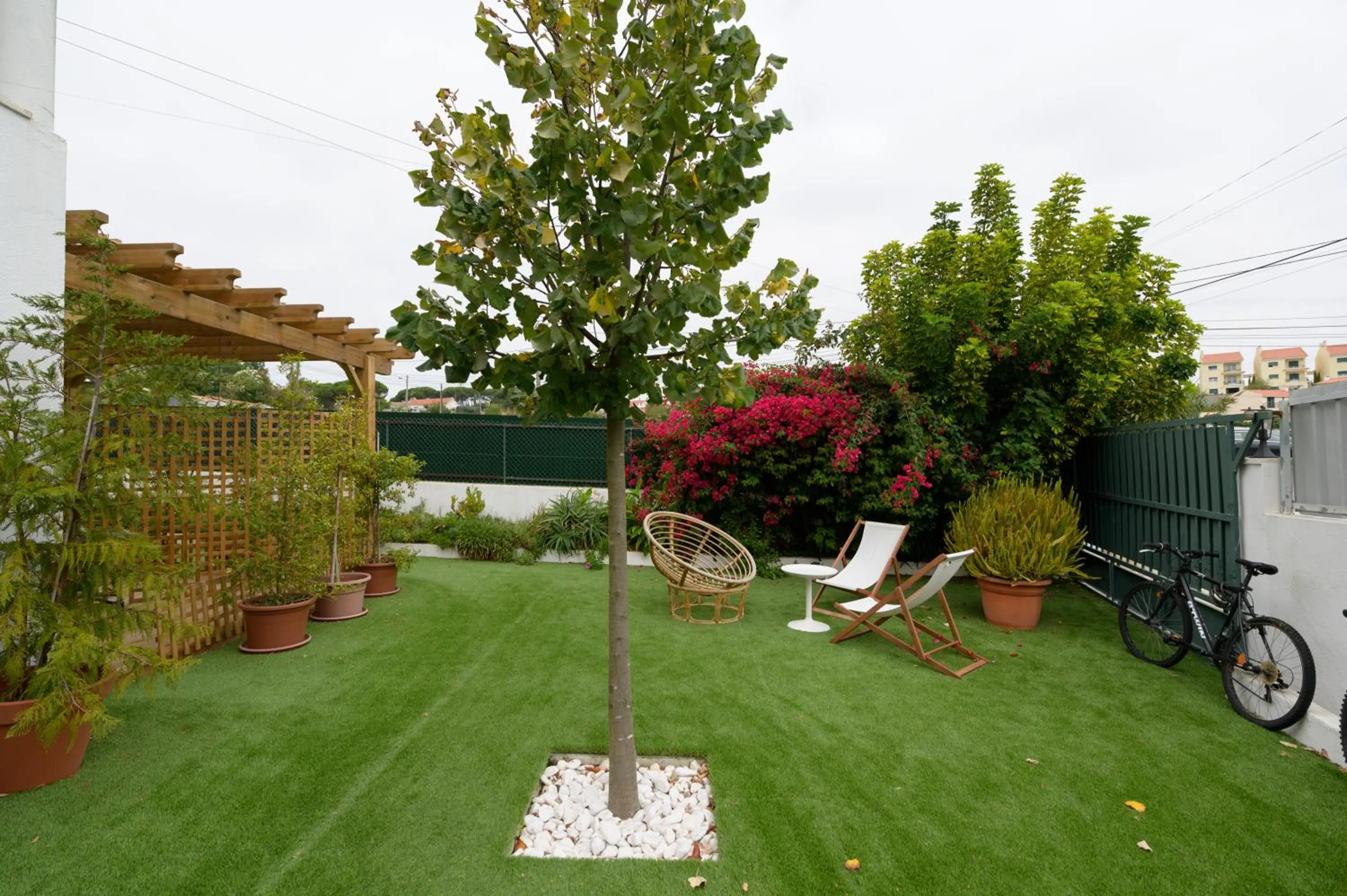 Garden view in Casa das Hortênsias - Charming Guest House