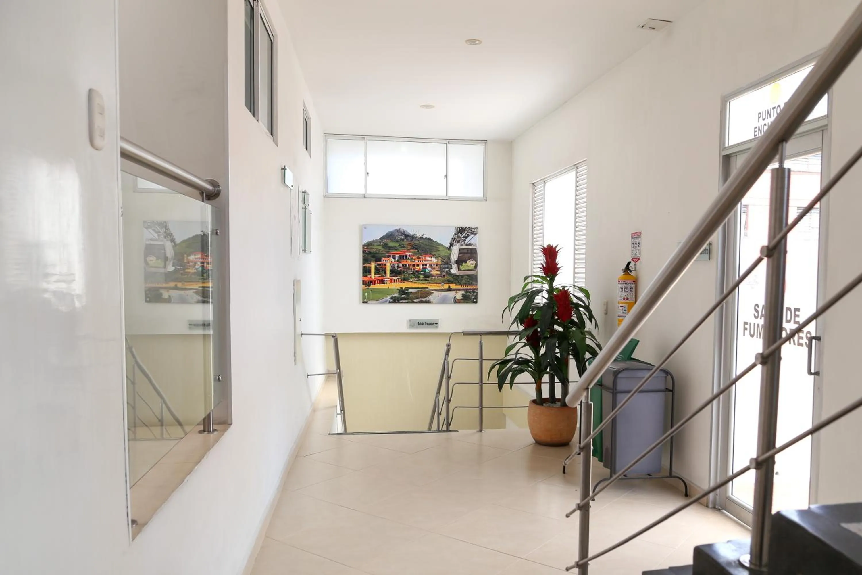 Lobby or reception in La Pera Hotel