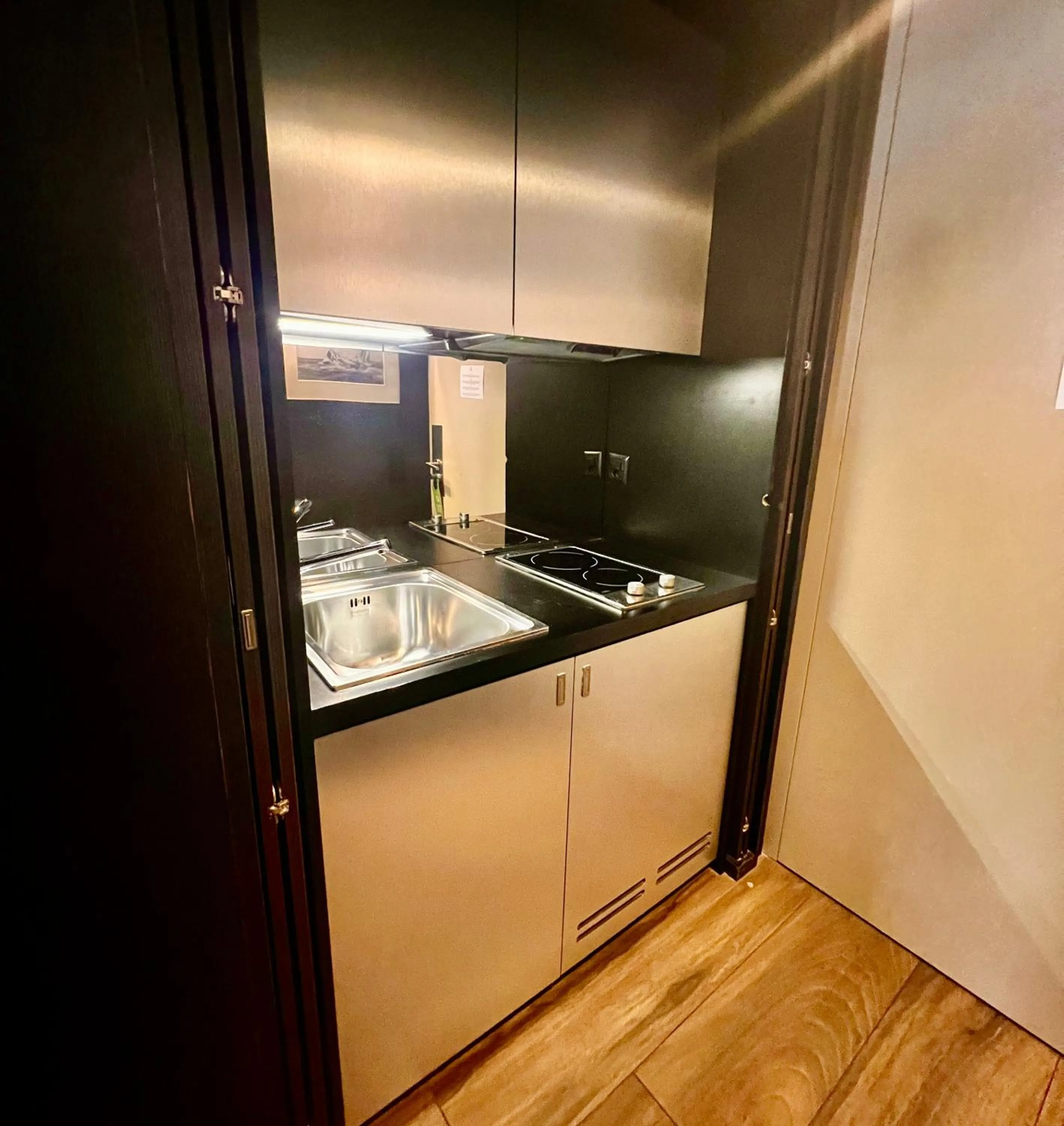 Kitchen or kitchenette in San Carlo Suite