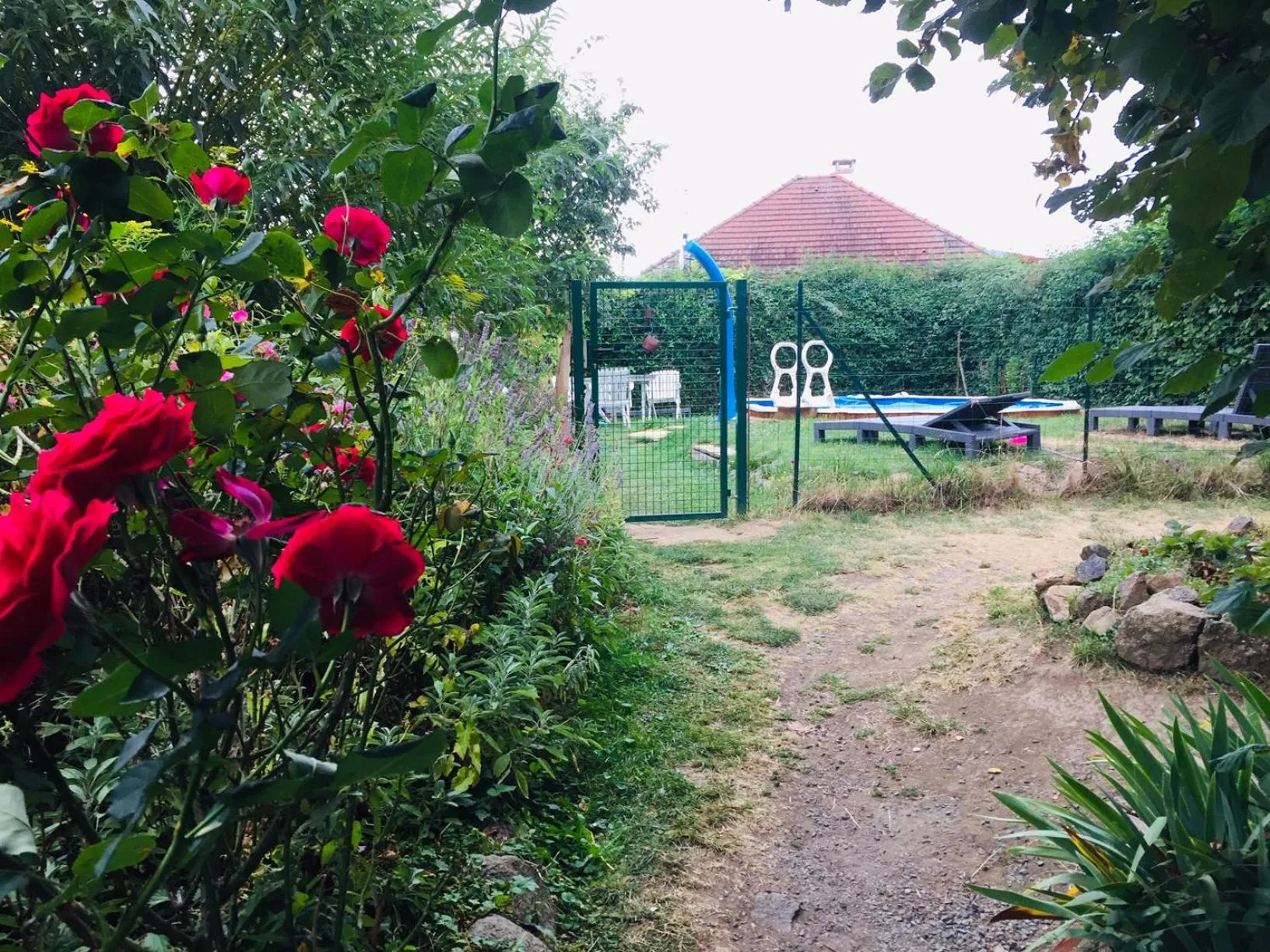 Children play ground in Les Maitres Sonneurs