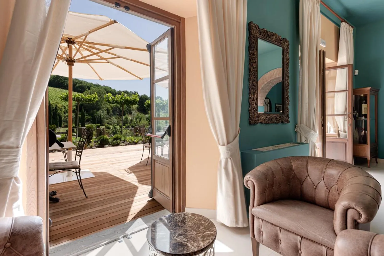 View (from property/room) in Villa Campomaggio Resort & SPA