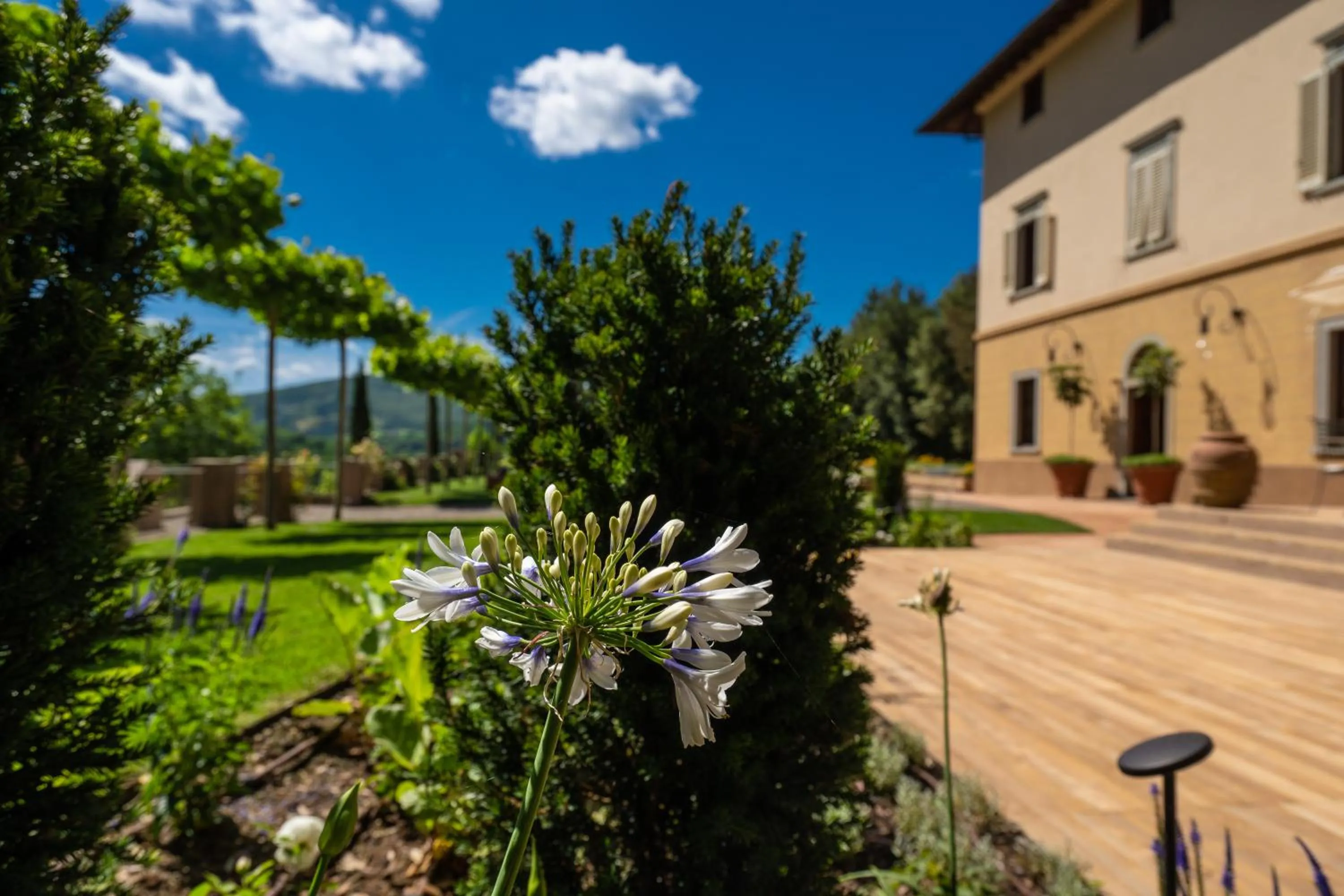 Property building in Villa Campomaggio Resort & SPA