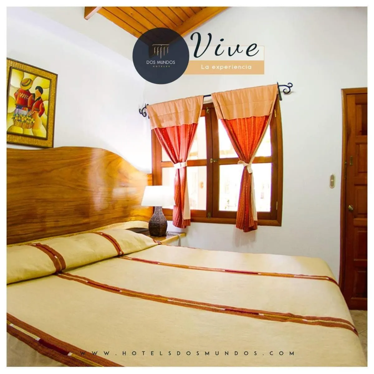 Property logo or sign, Bed in Hotel Dos Mundos Panajachel